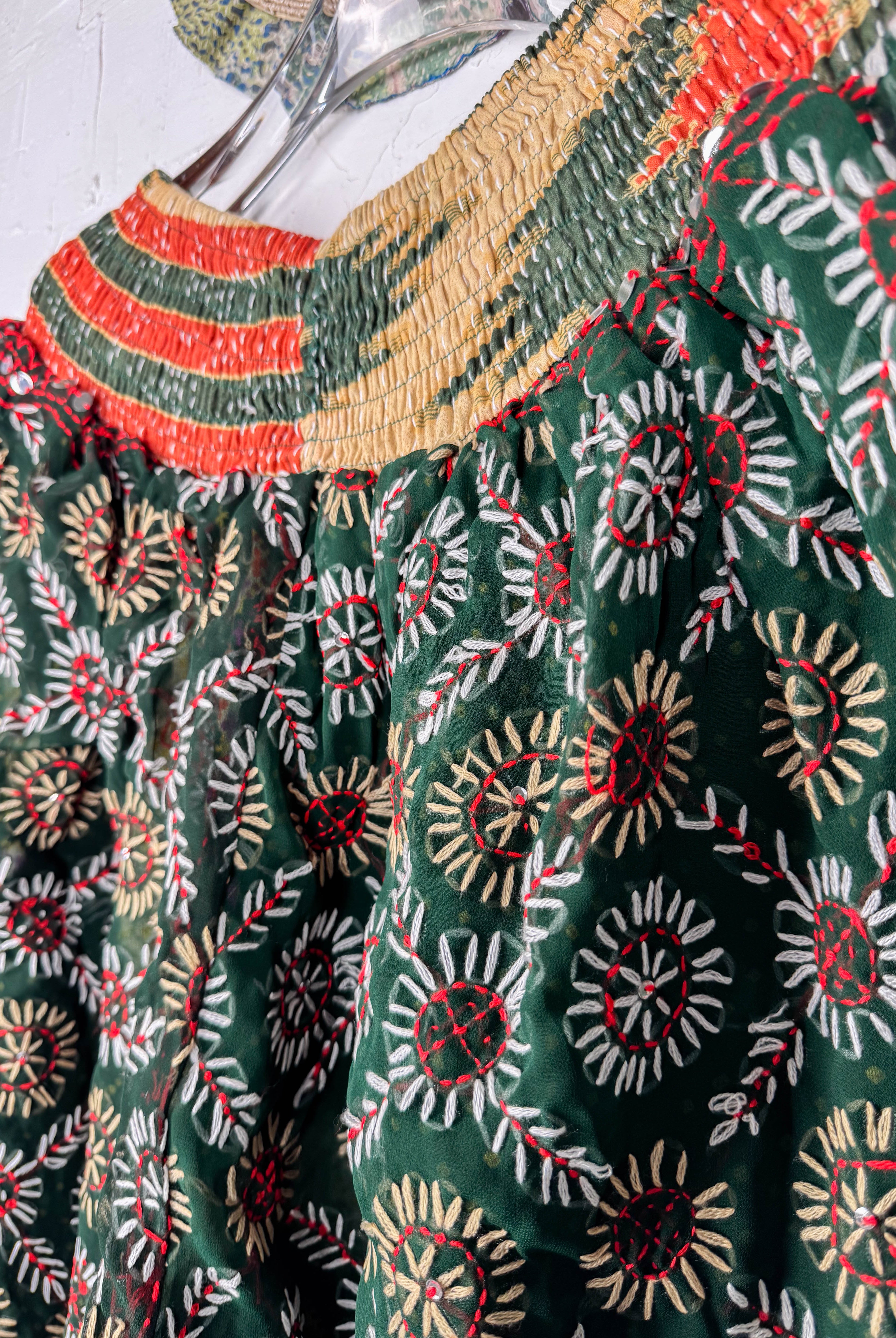 Bohemian embroidered pants- Love Protect Sustain