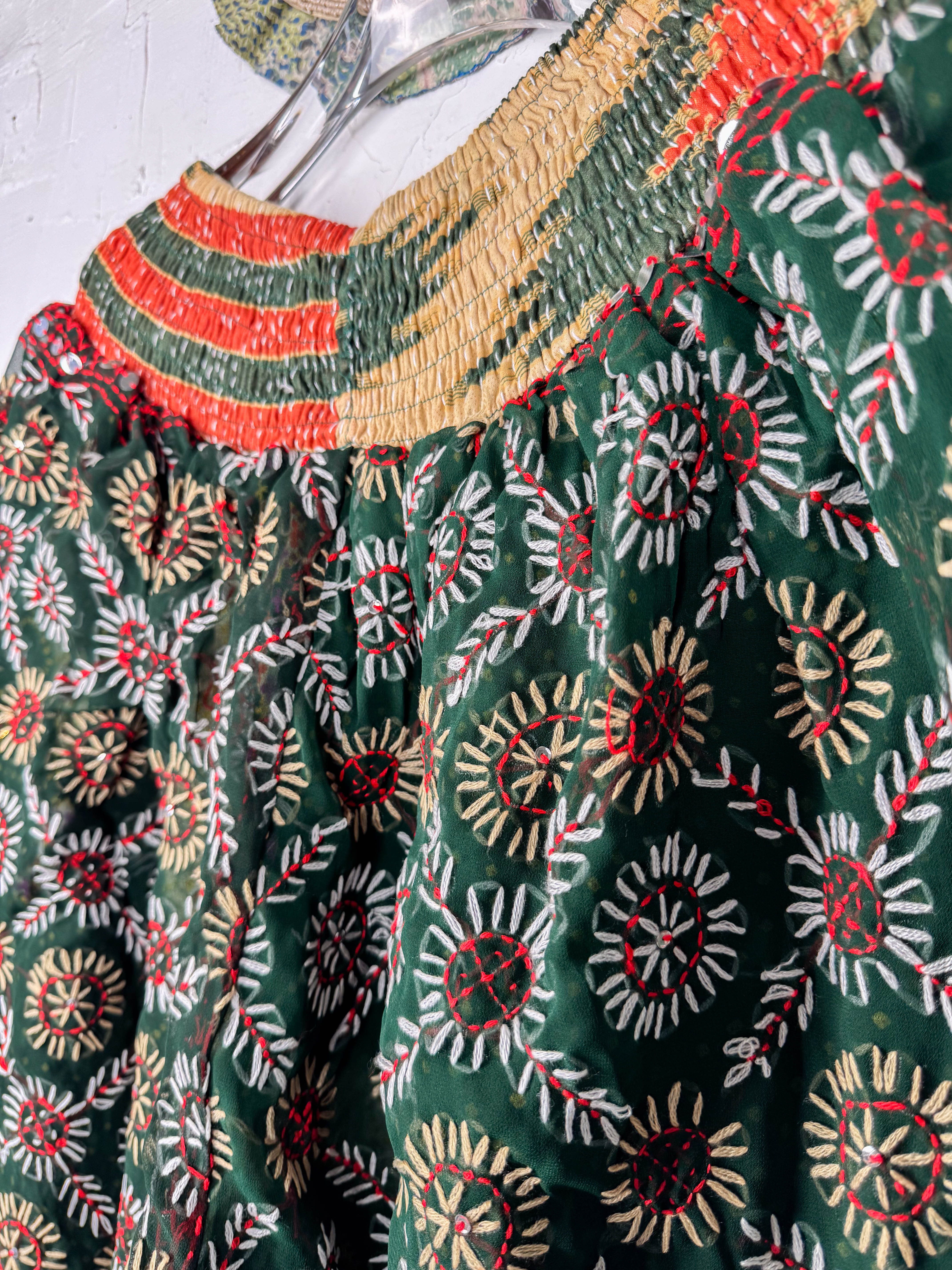 Bohemian embroidered pants- Love Protect Sustain