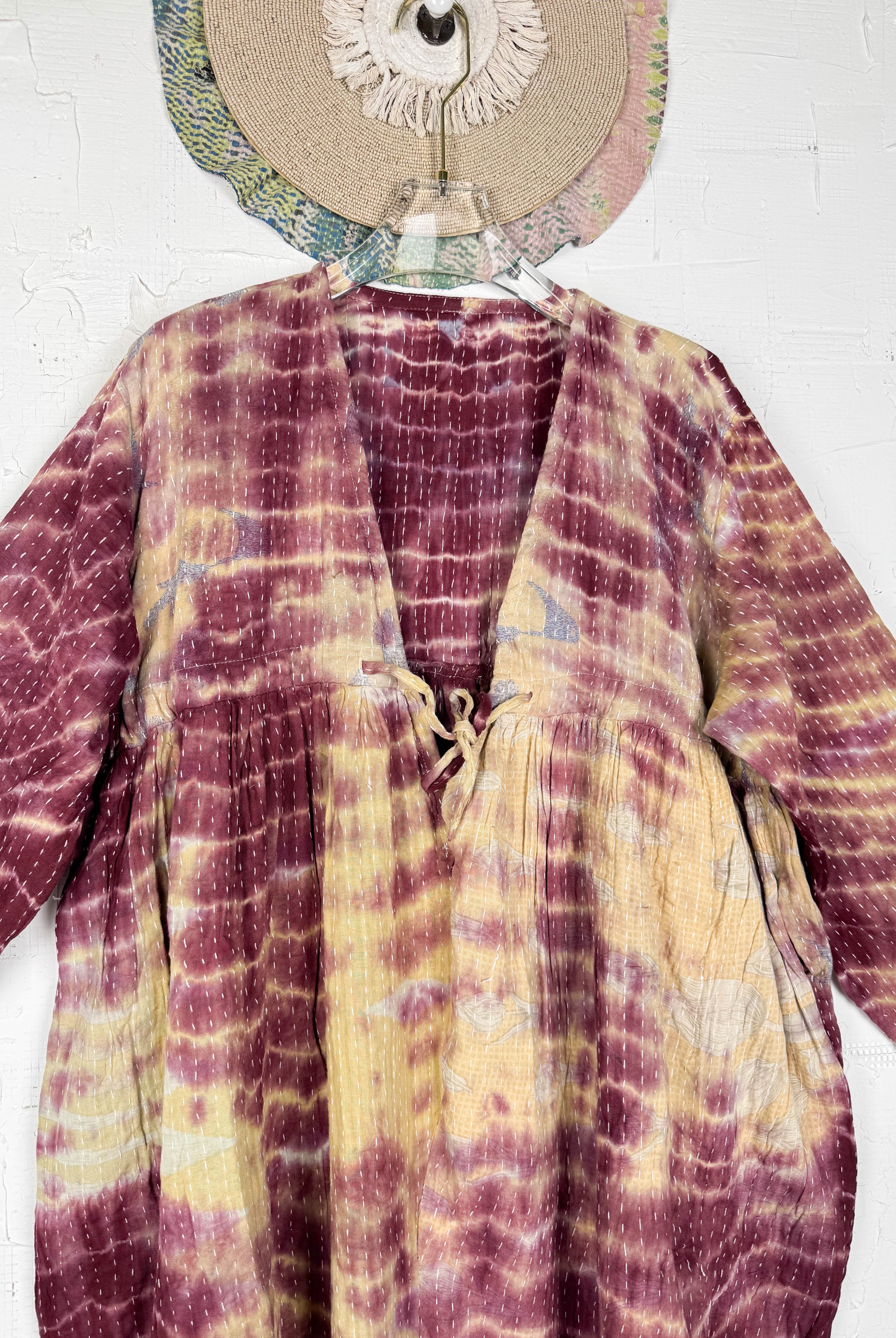 Bohemian kantha jumpsuit - Love Protect Sustain