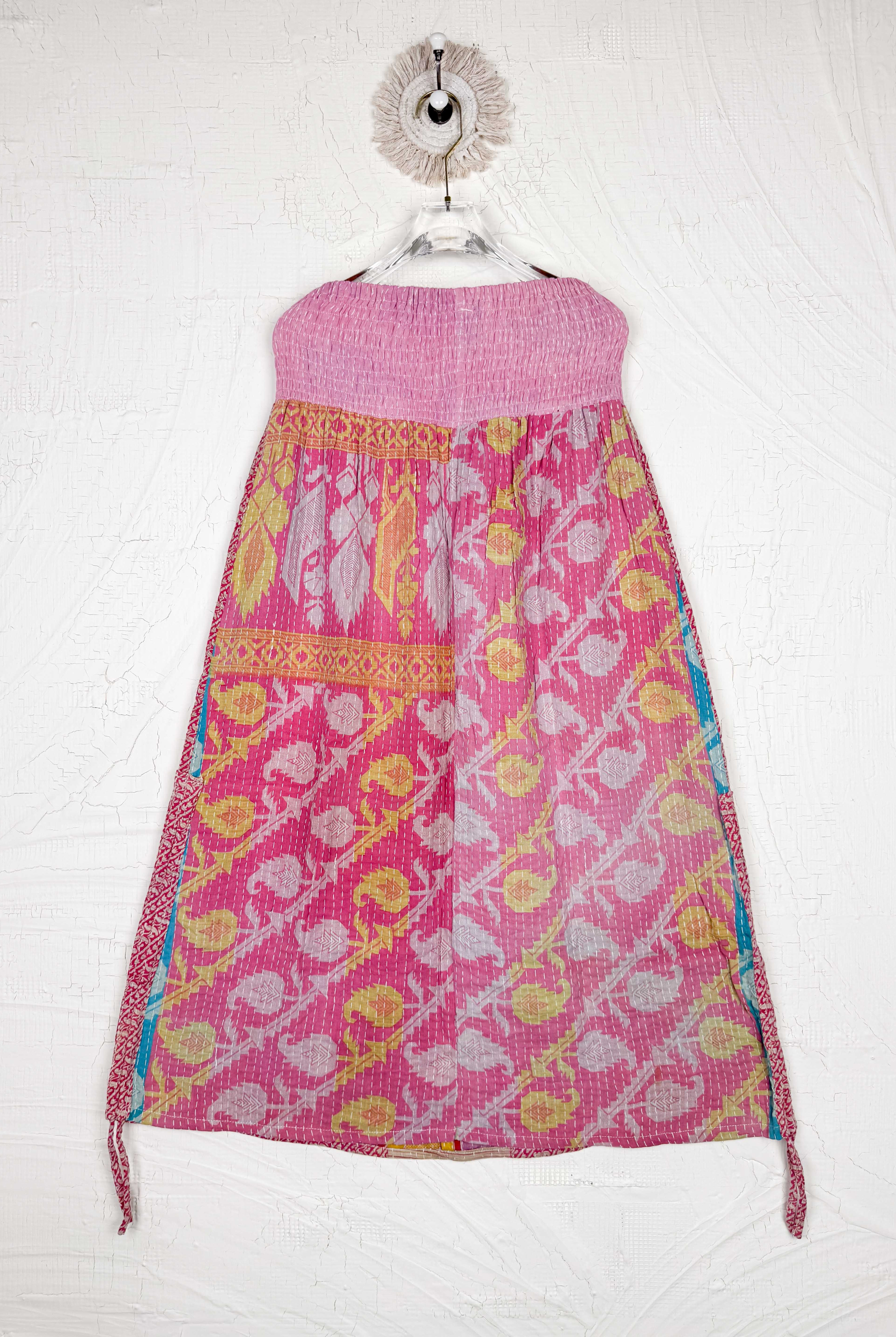 Bohemian kantha skirt - Love Protect Sustain