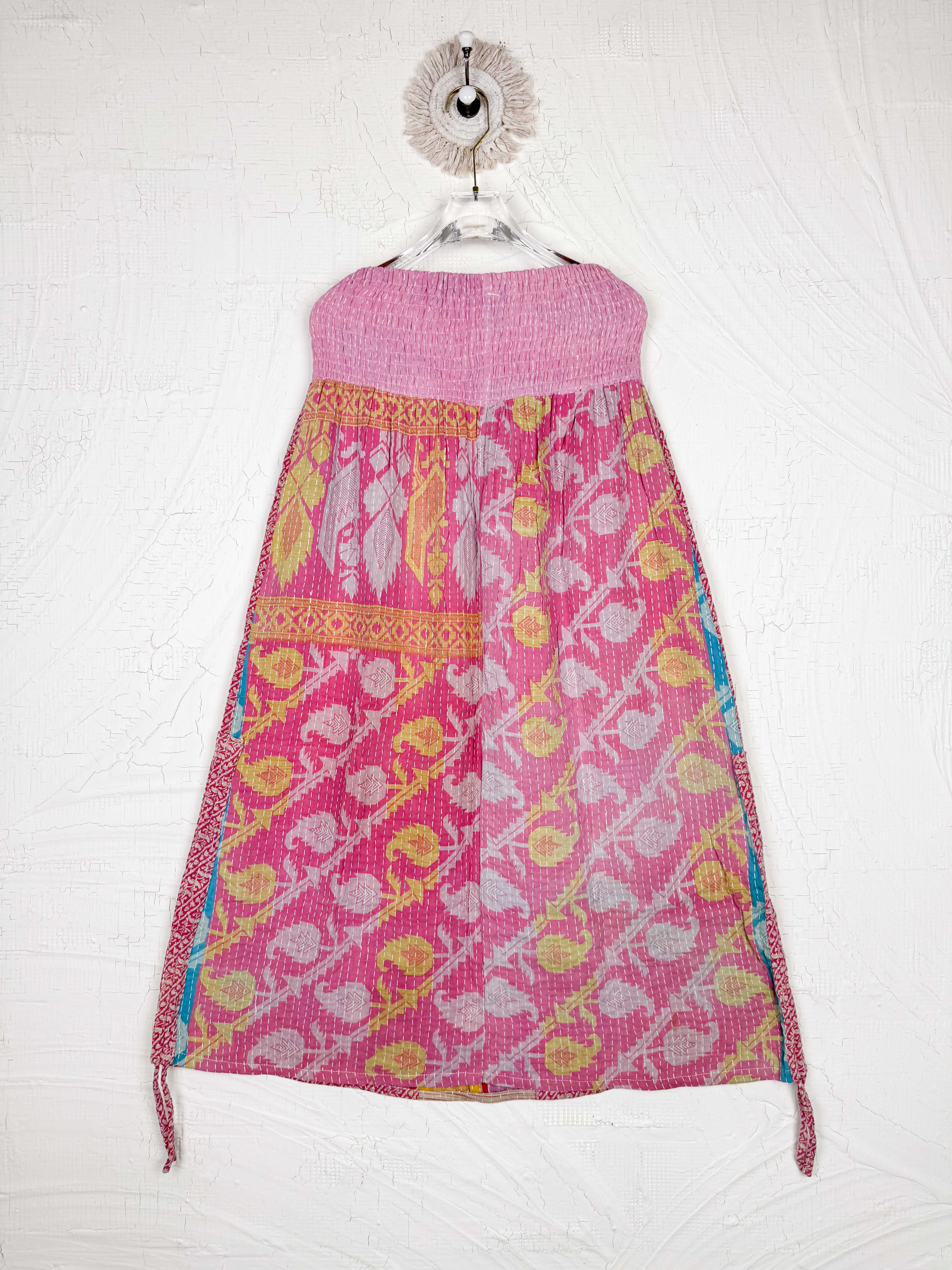 Bohemian kantha skirt - Love Protect Sustain