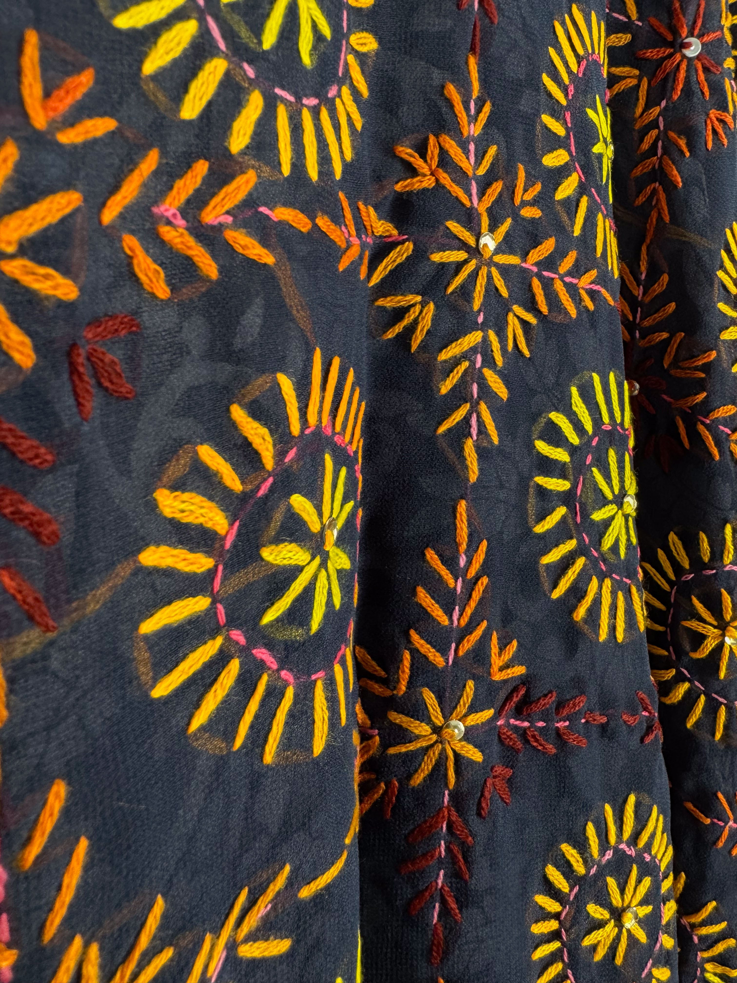 Bohemian kimono robe - Love Protect Sustain