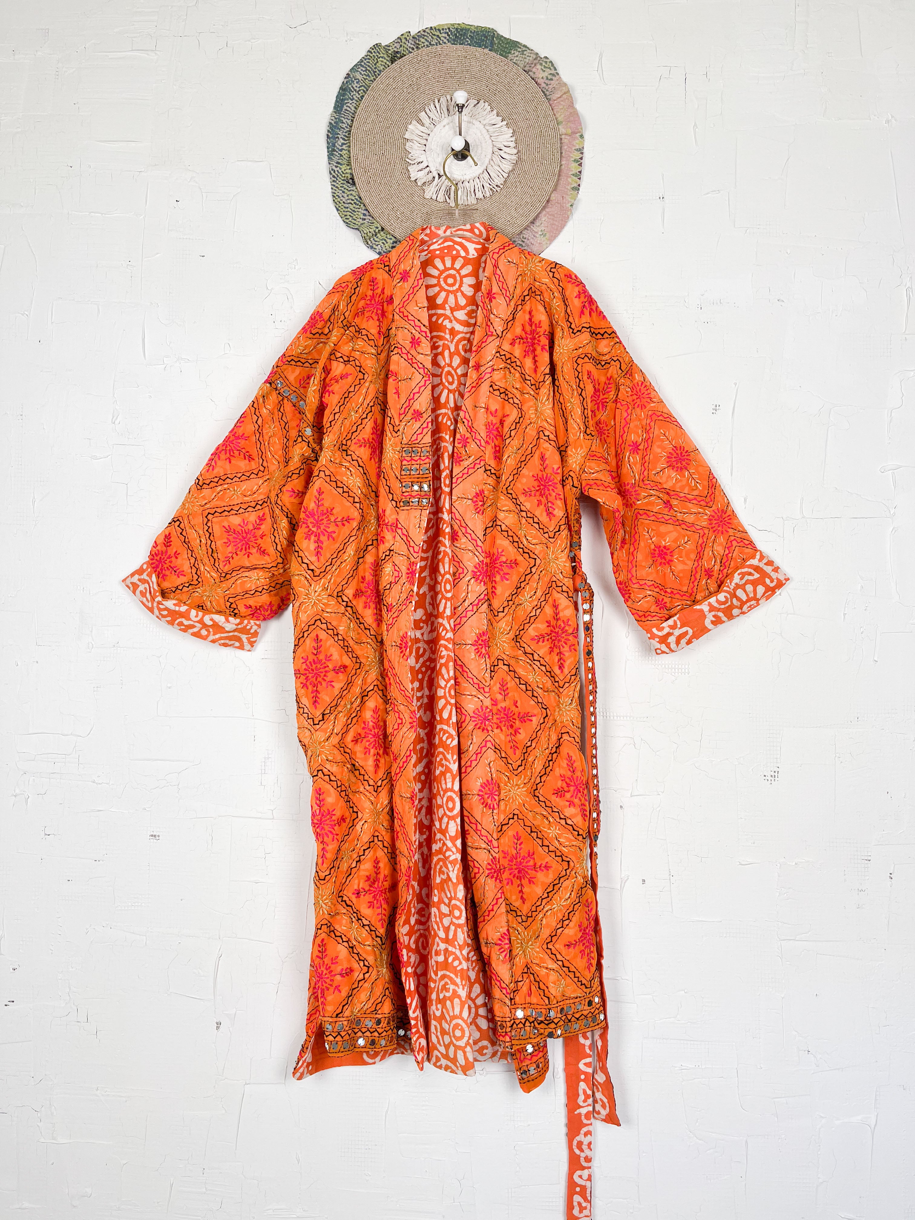 Bohemian kimono robe - Love Protect Sustain
