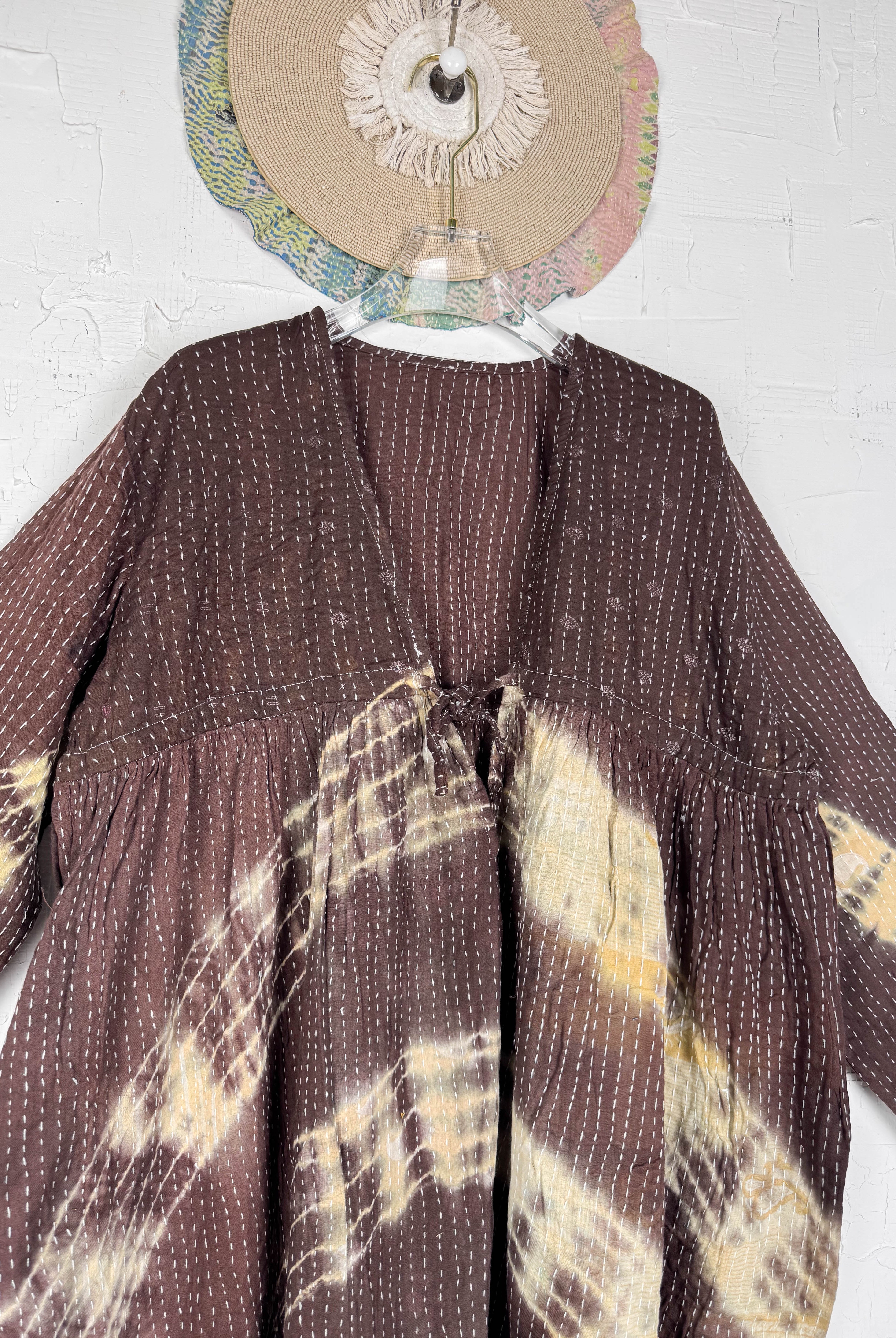 Bohemian patchwork kantha jumpsuit women - Love Protect Sustain