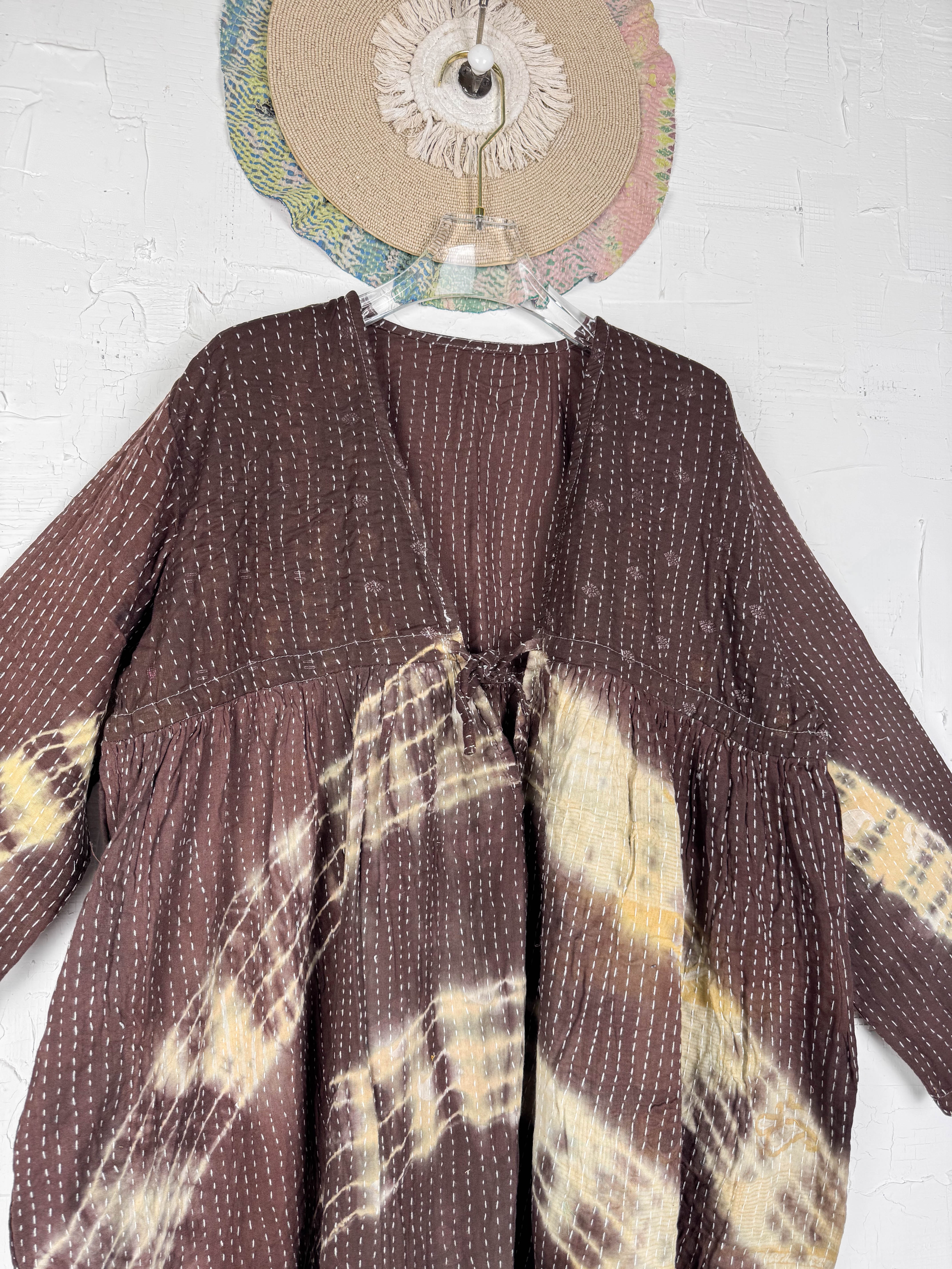 Bohemian patchwork kantha jumpsuit women - Love Protect Sustain