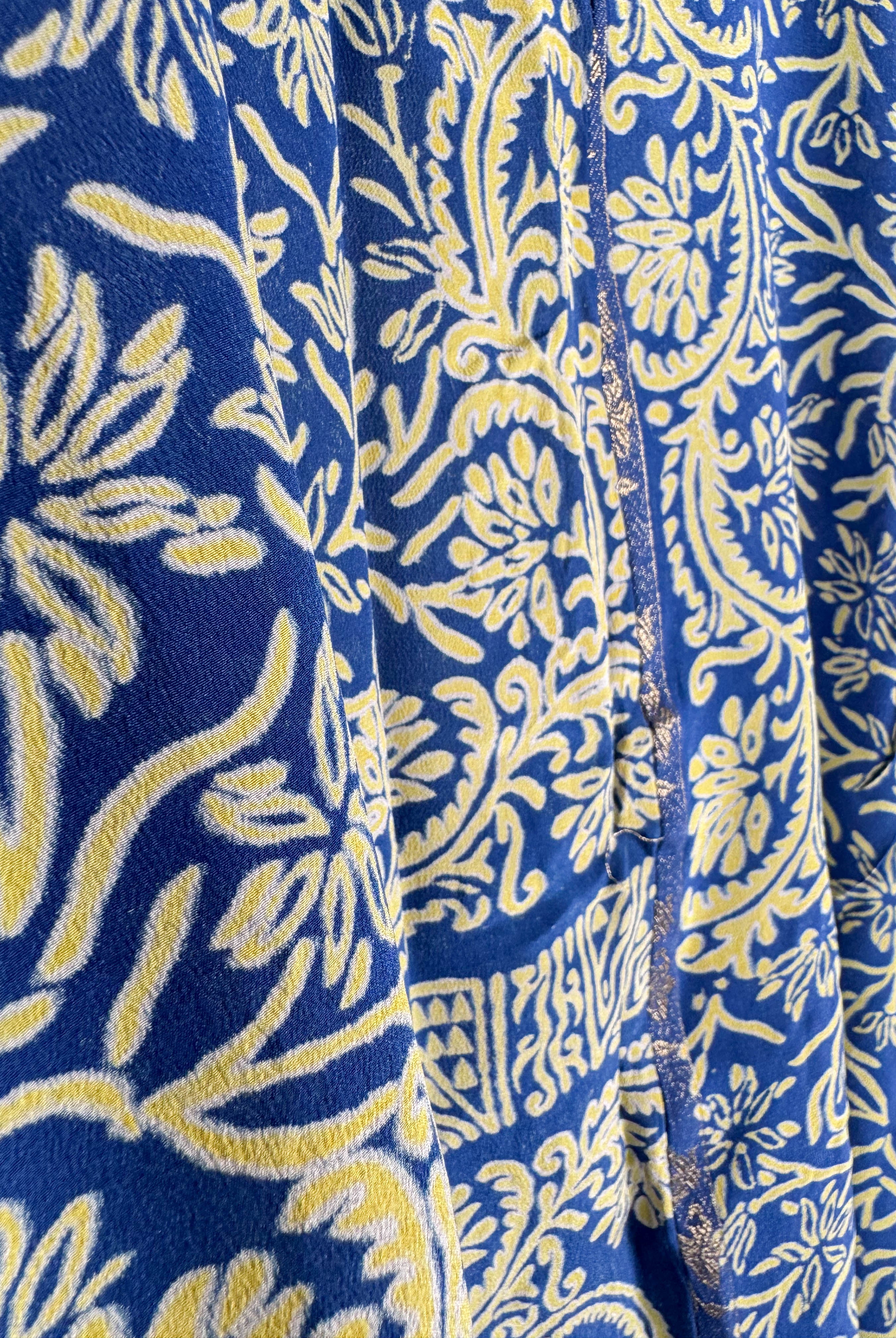 Bohemian silk dress - Love Protect Sustain