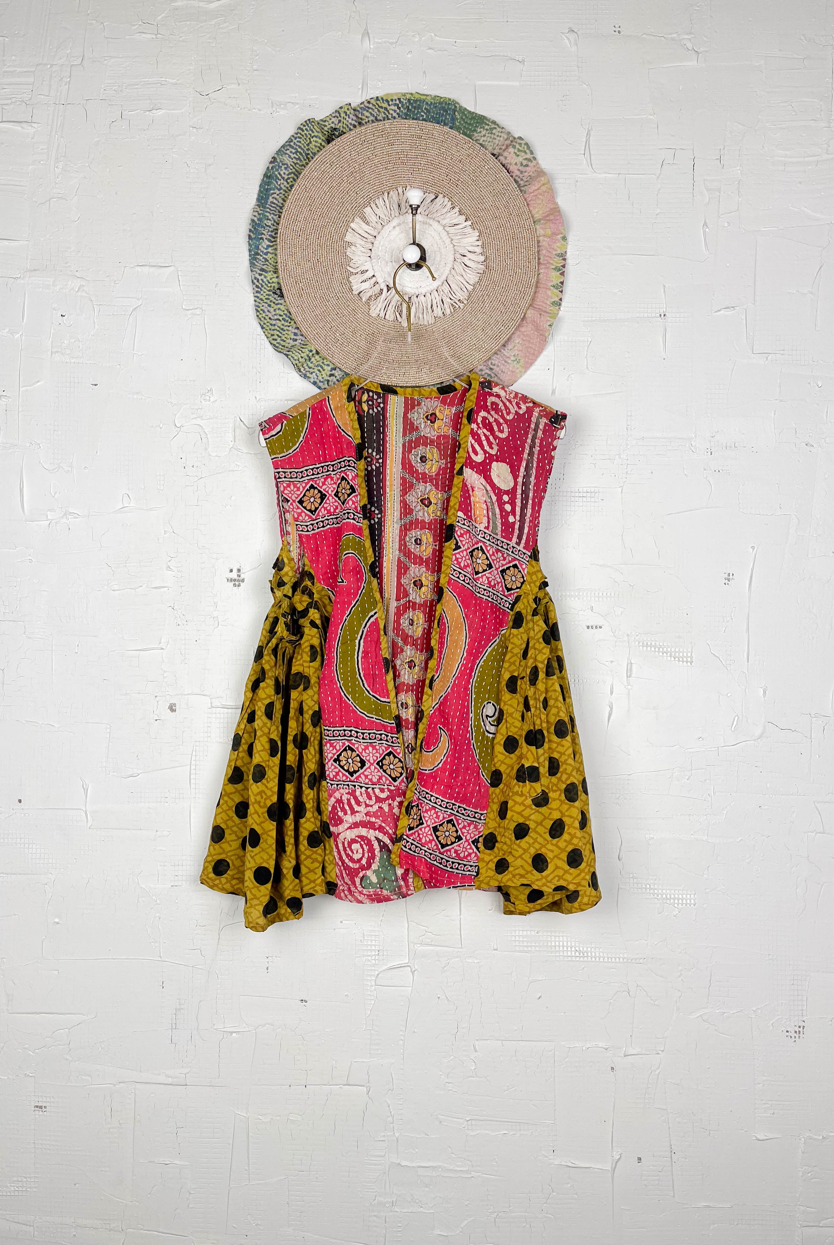 Bohemian silk kantha top - Love Protect Sustain