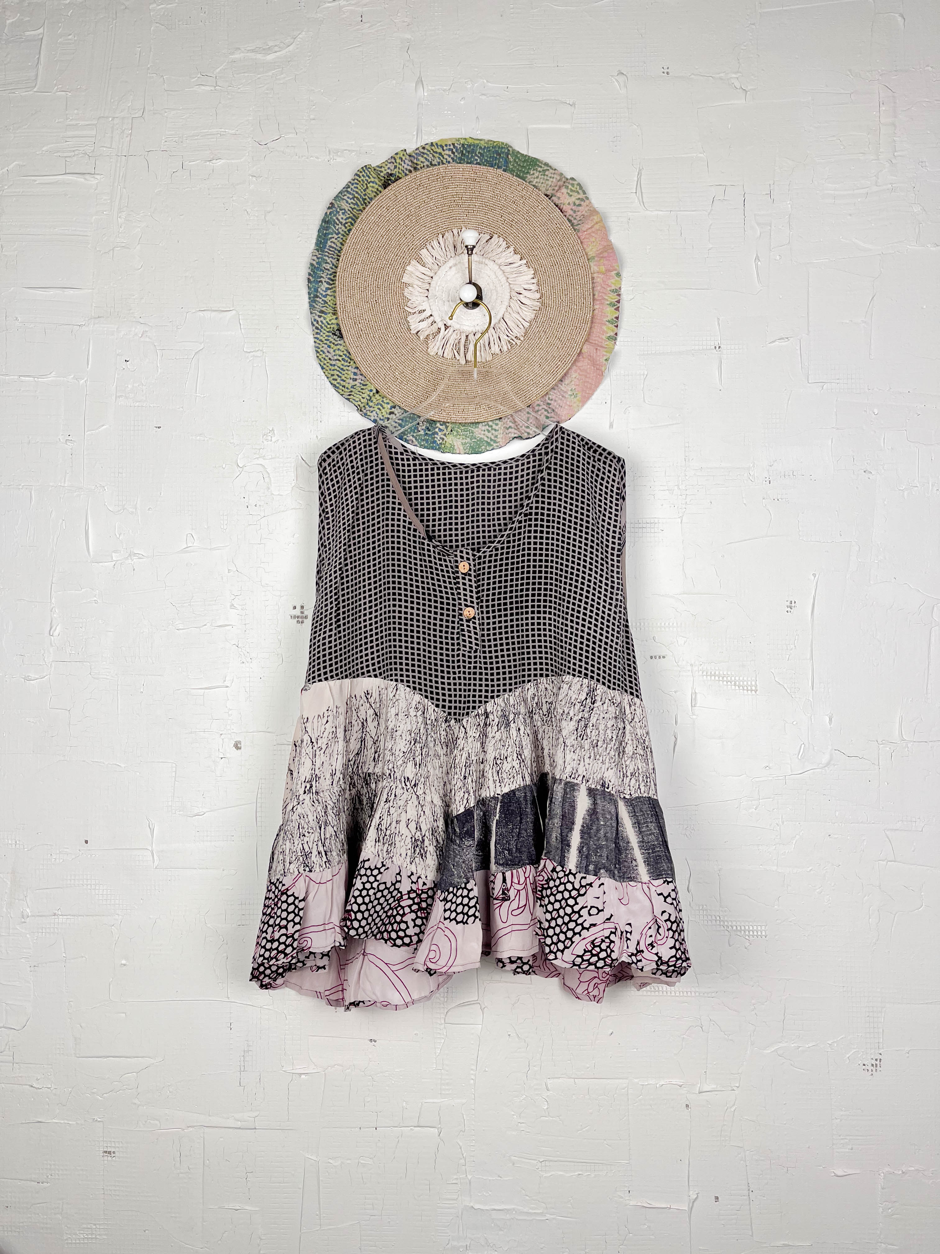 Bohemian silk vest - Love Protect Sustain