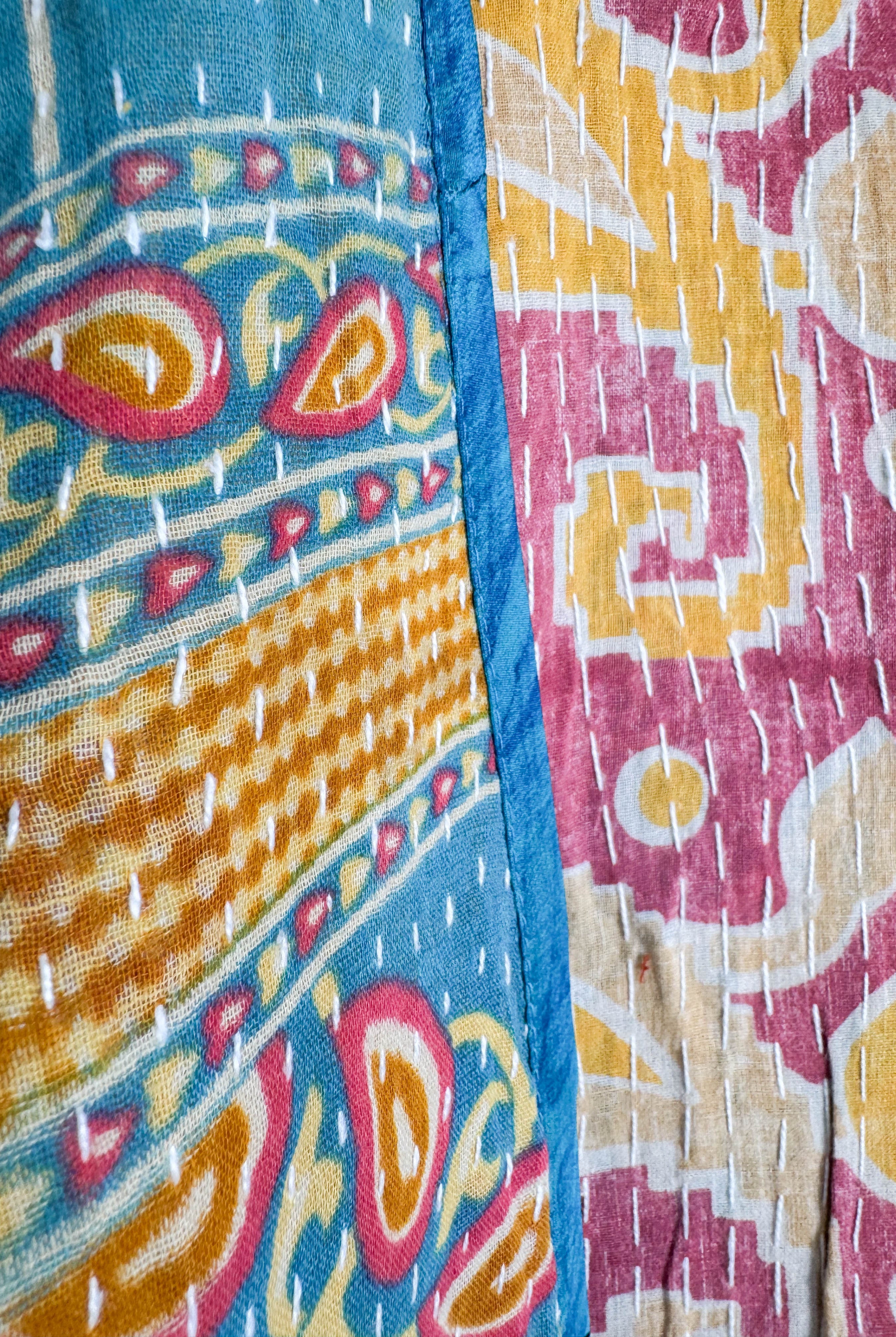 Bohemian silk vest - Love Protect Sustain