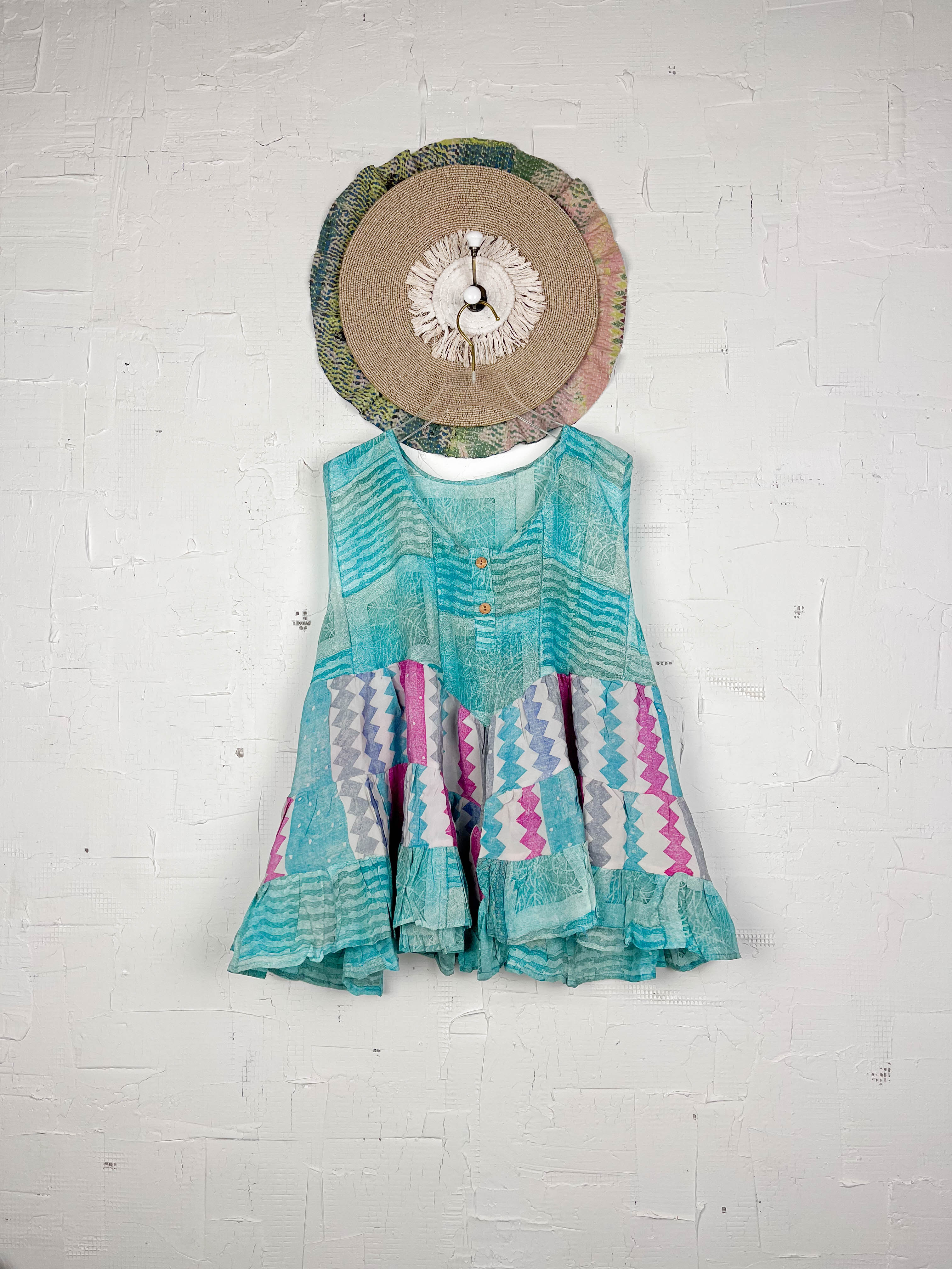 Bohemian silk vest - Love Protect Sustain