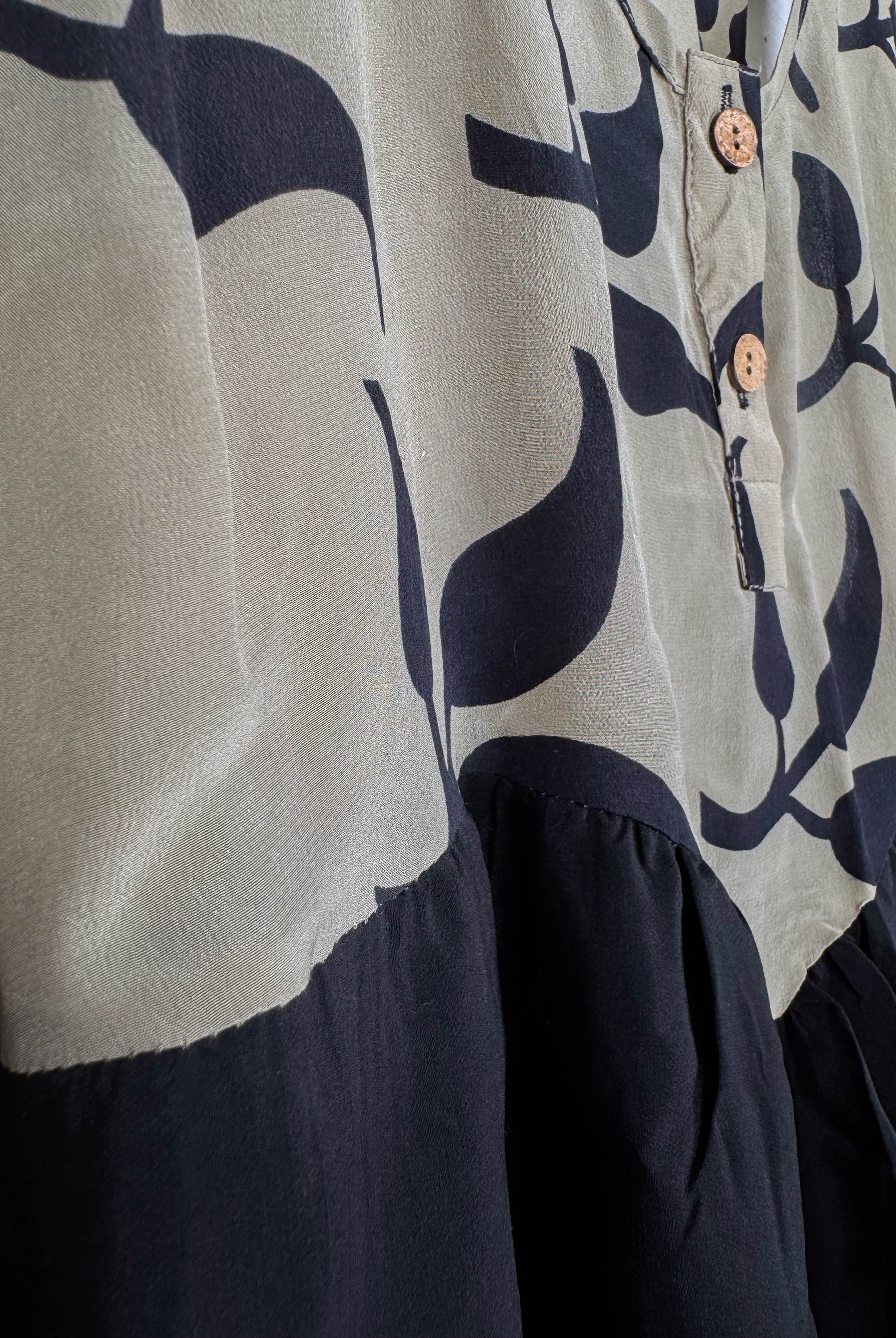 Bohemian silk vest - Love Protect Sustain