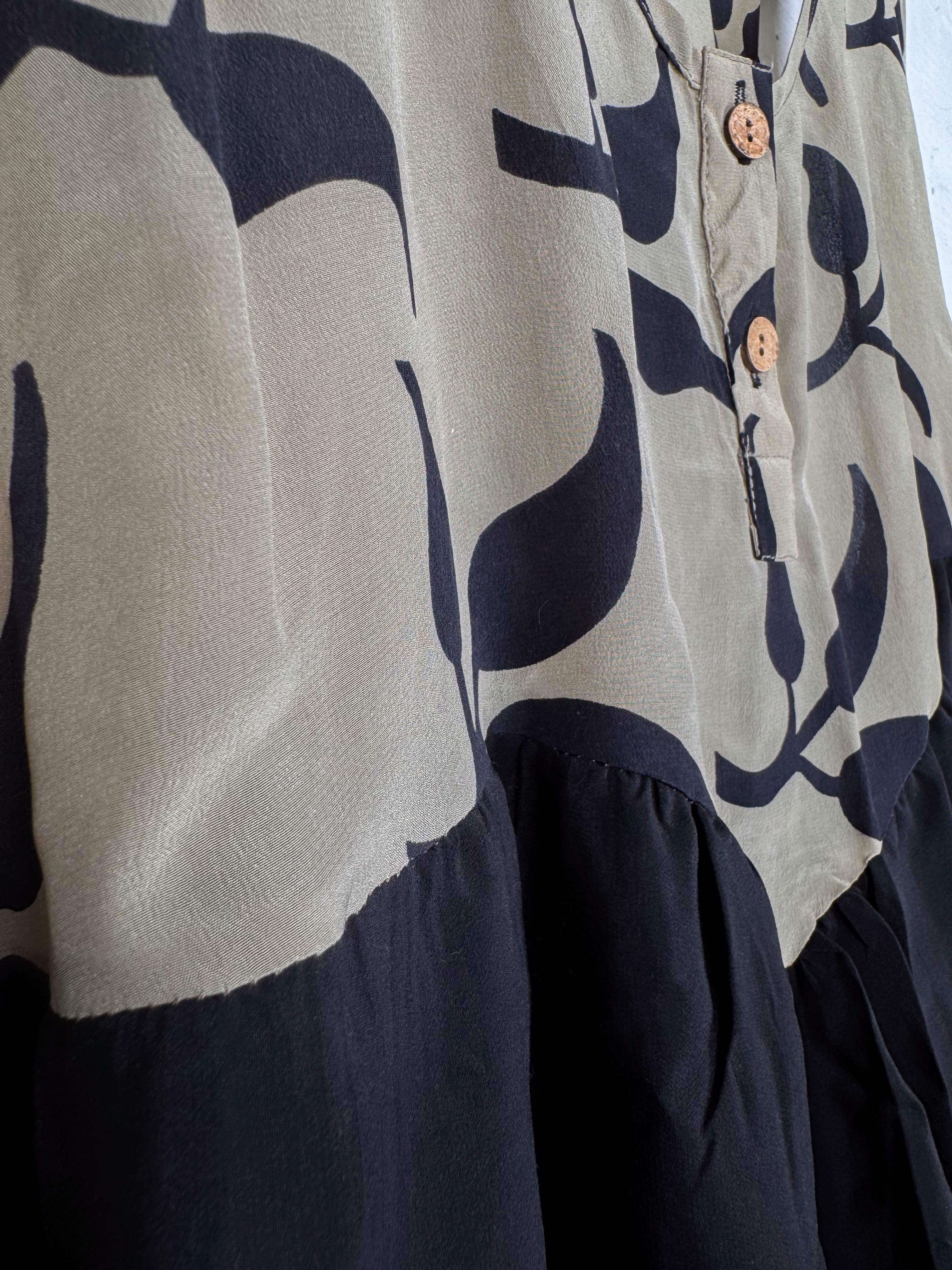 Bohemian silk vest - Love Protect Sustain