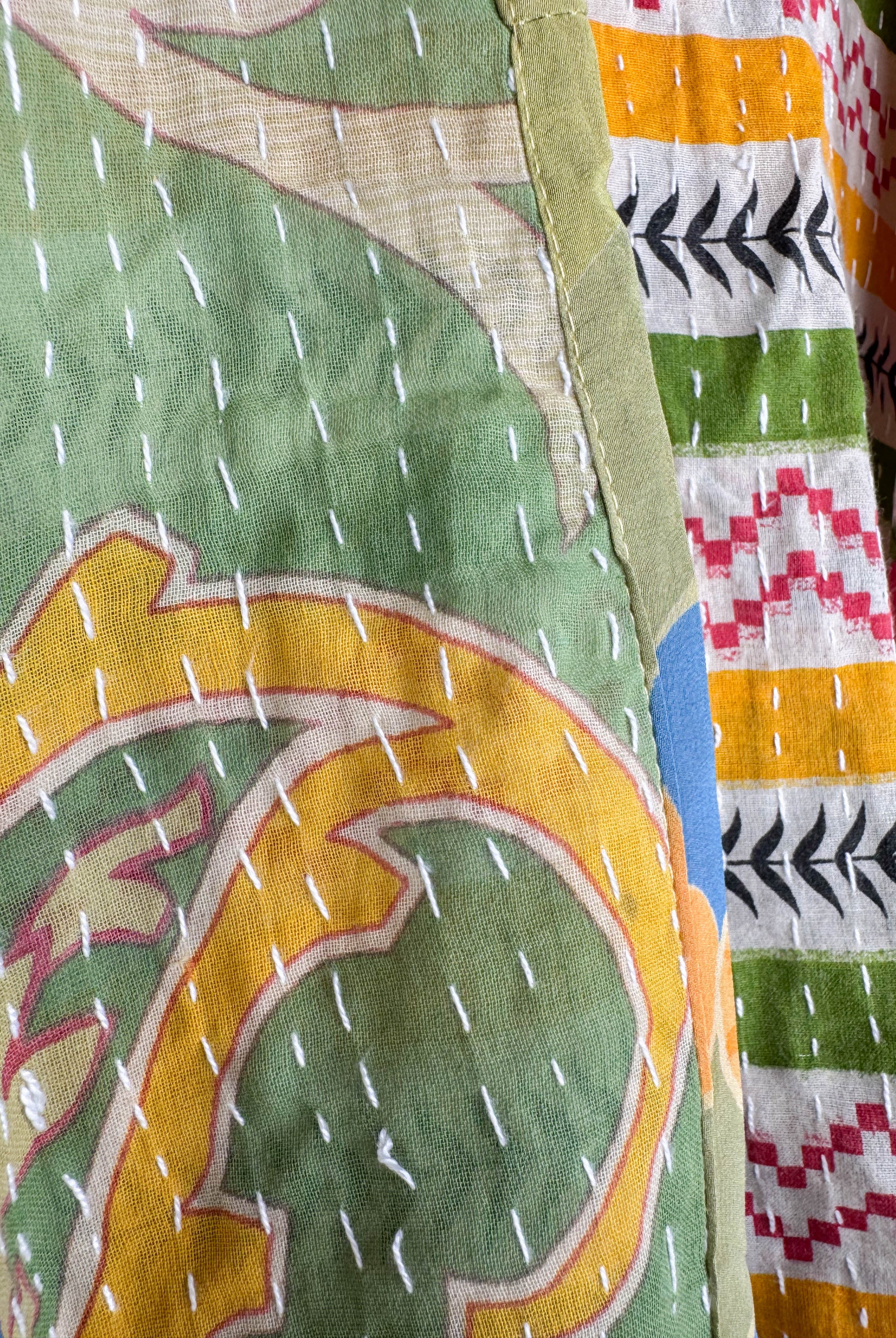 Bohemian silk vest - Love Protect Sustain