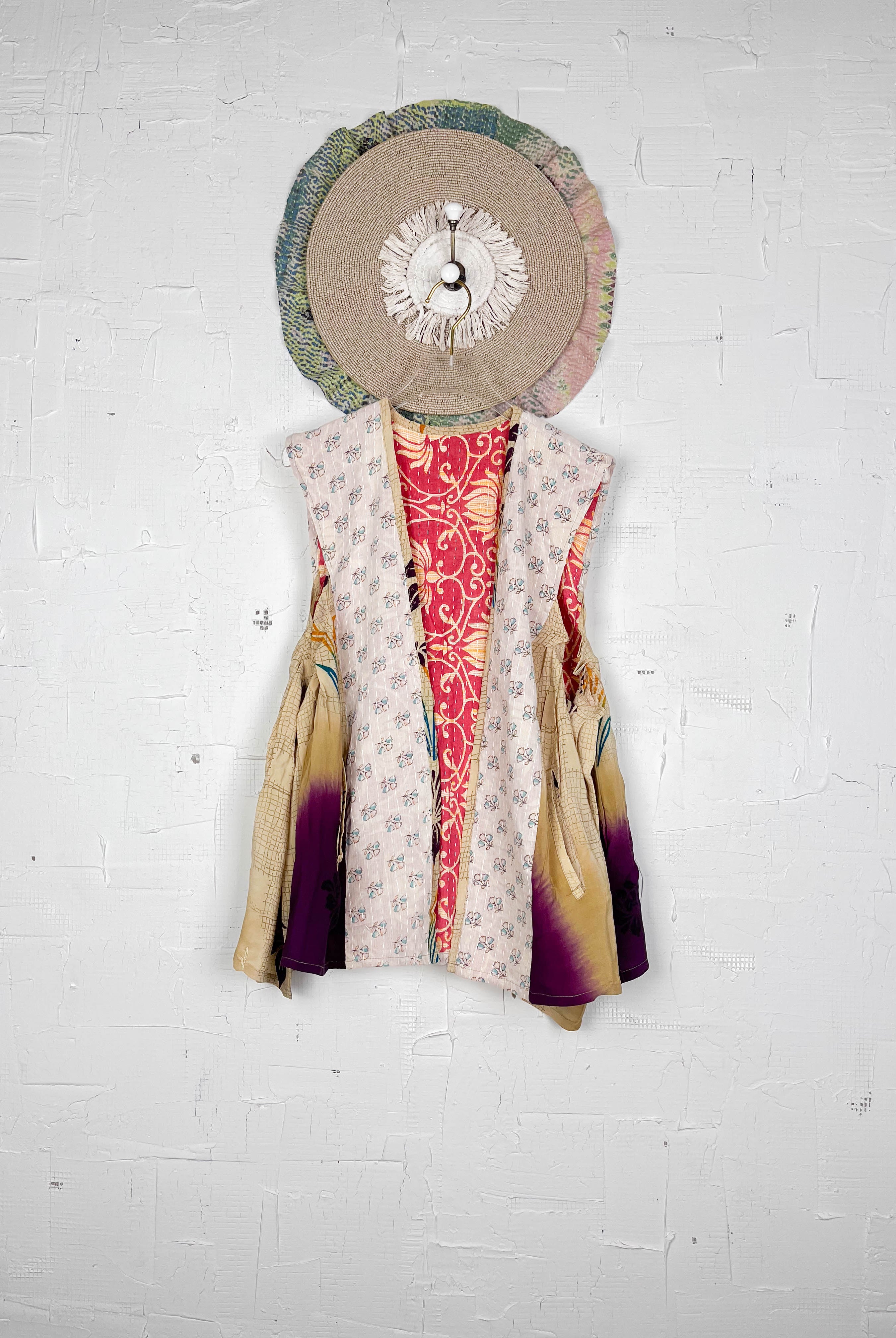 Bohemian silk vest - Love Protect Sustain