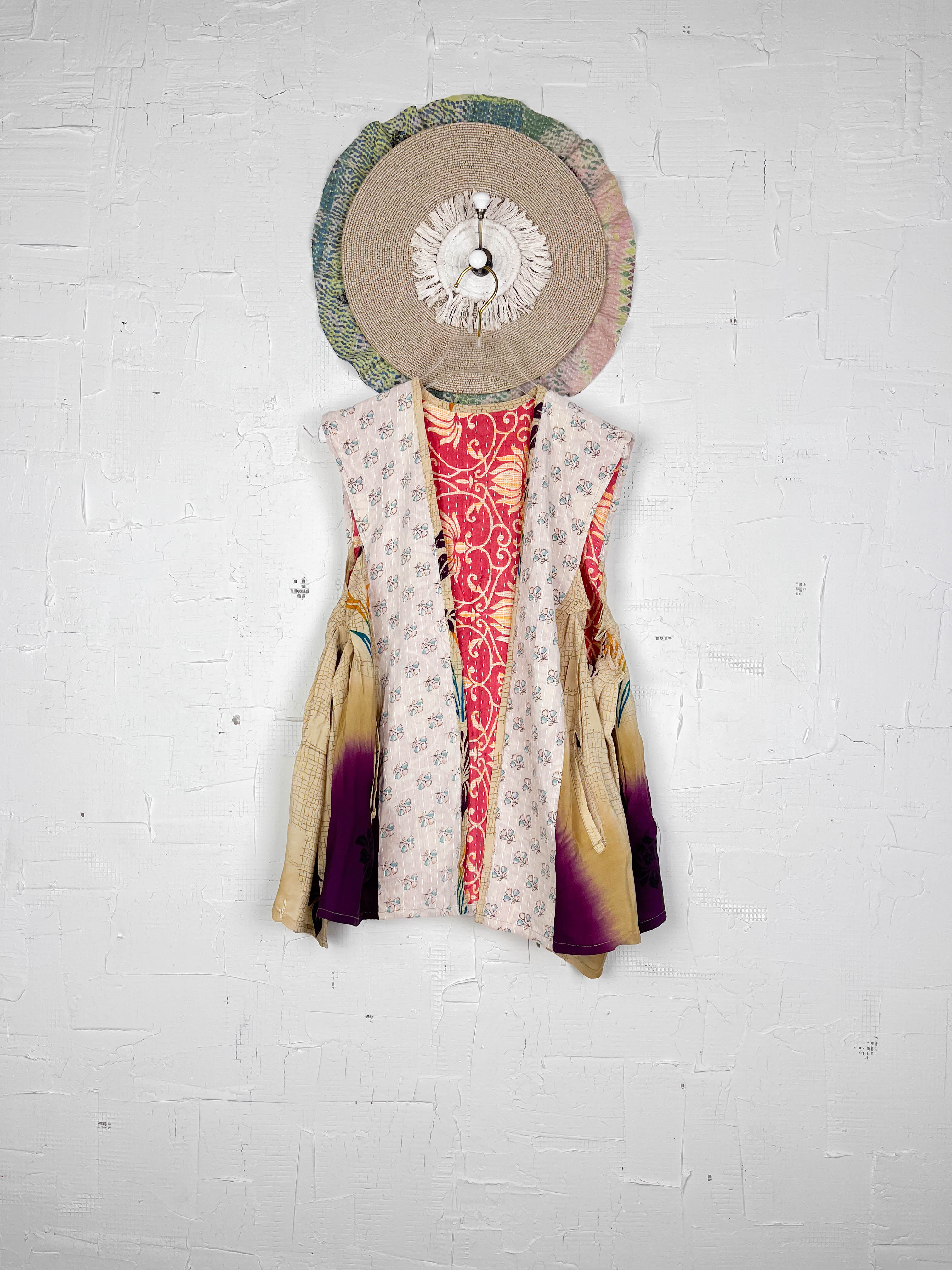 Bohemian silk vest - Love Protect Sustain