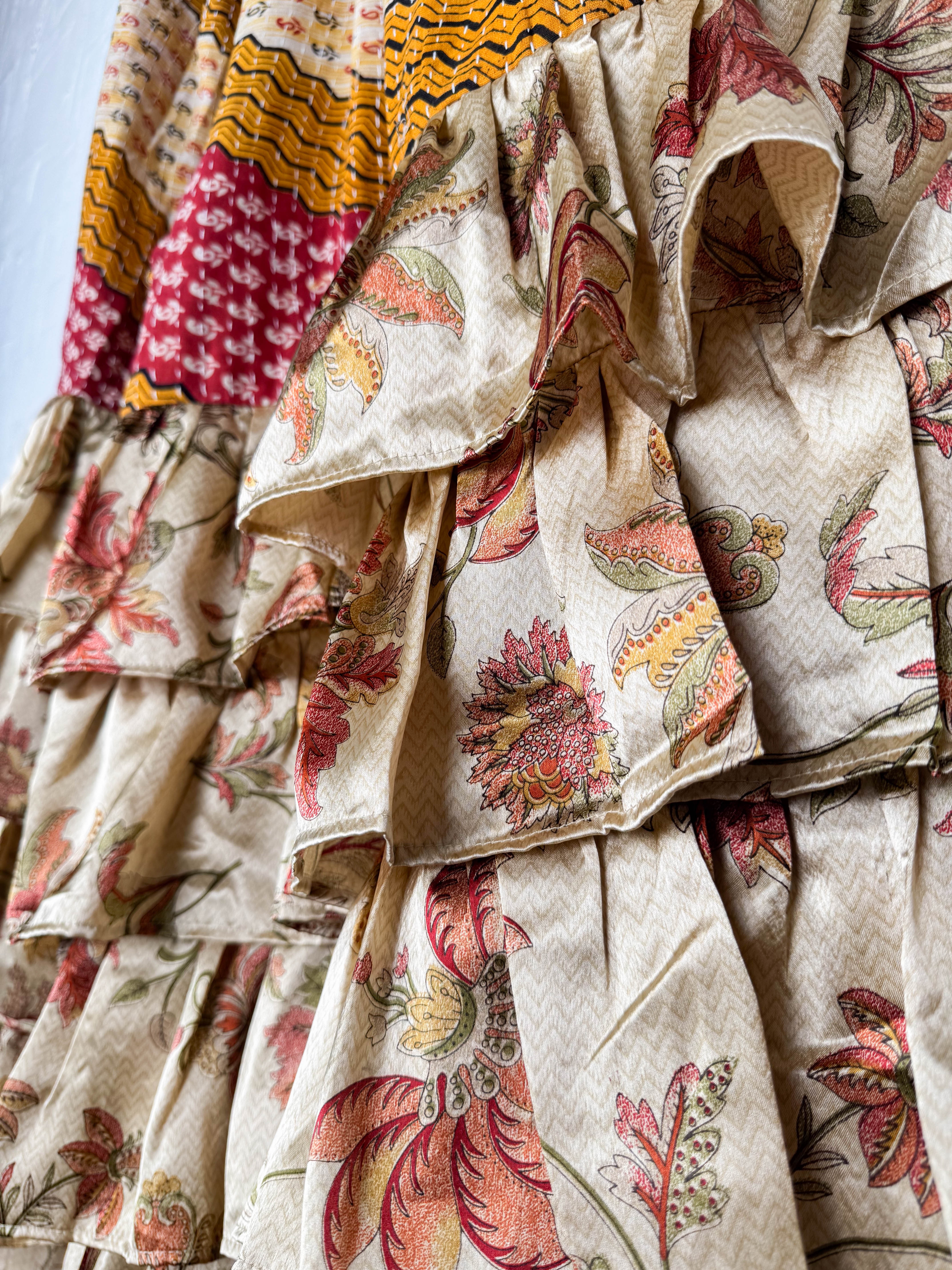 Bohemian wide-leg pants - Love Protect Sustain