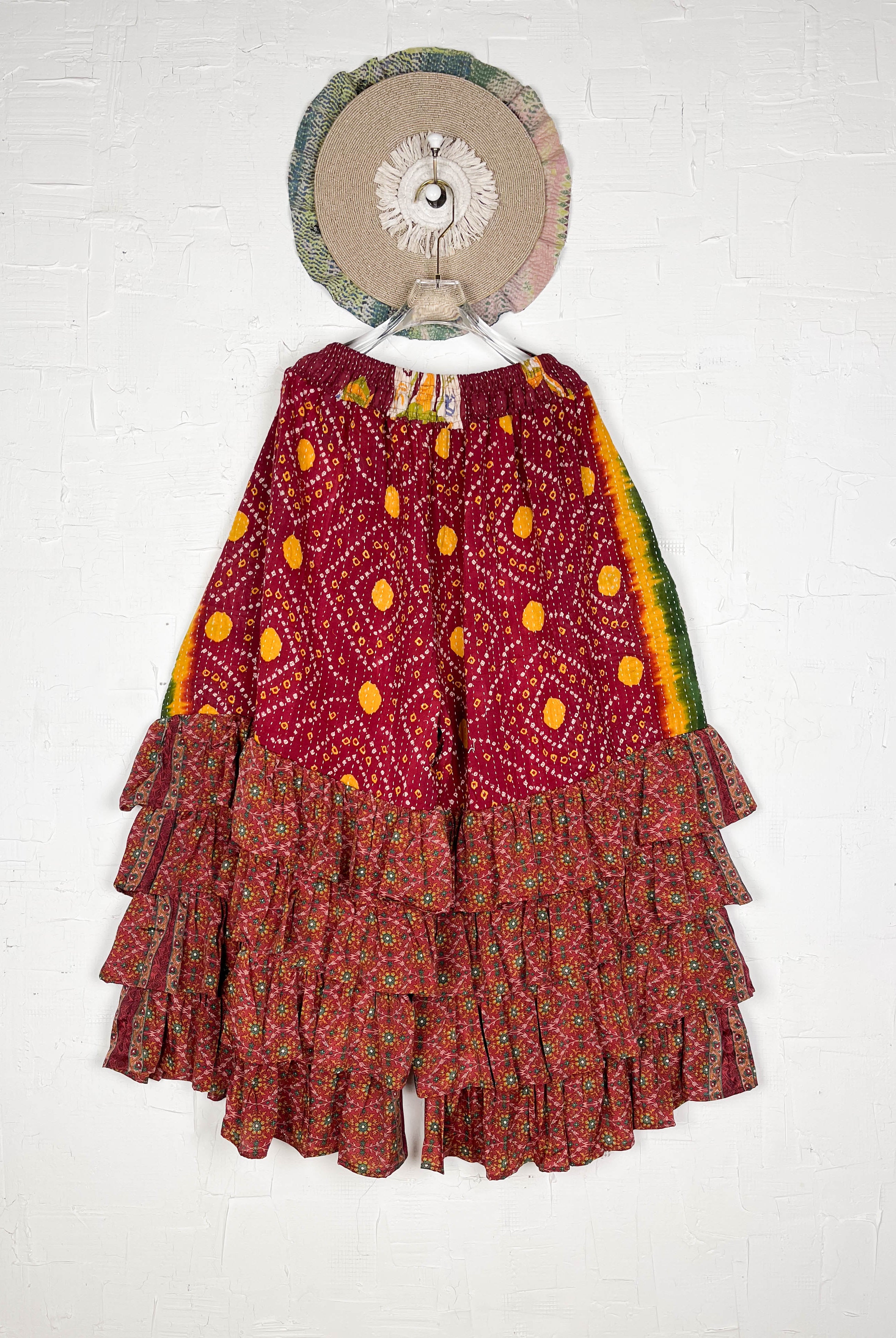 Bohemian wide-leg pants - Love Protect Sustain