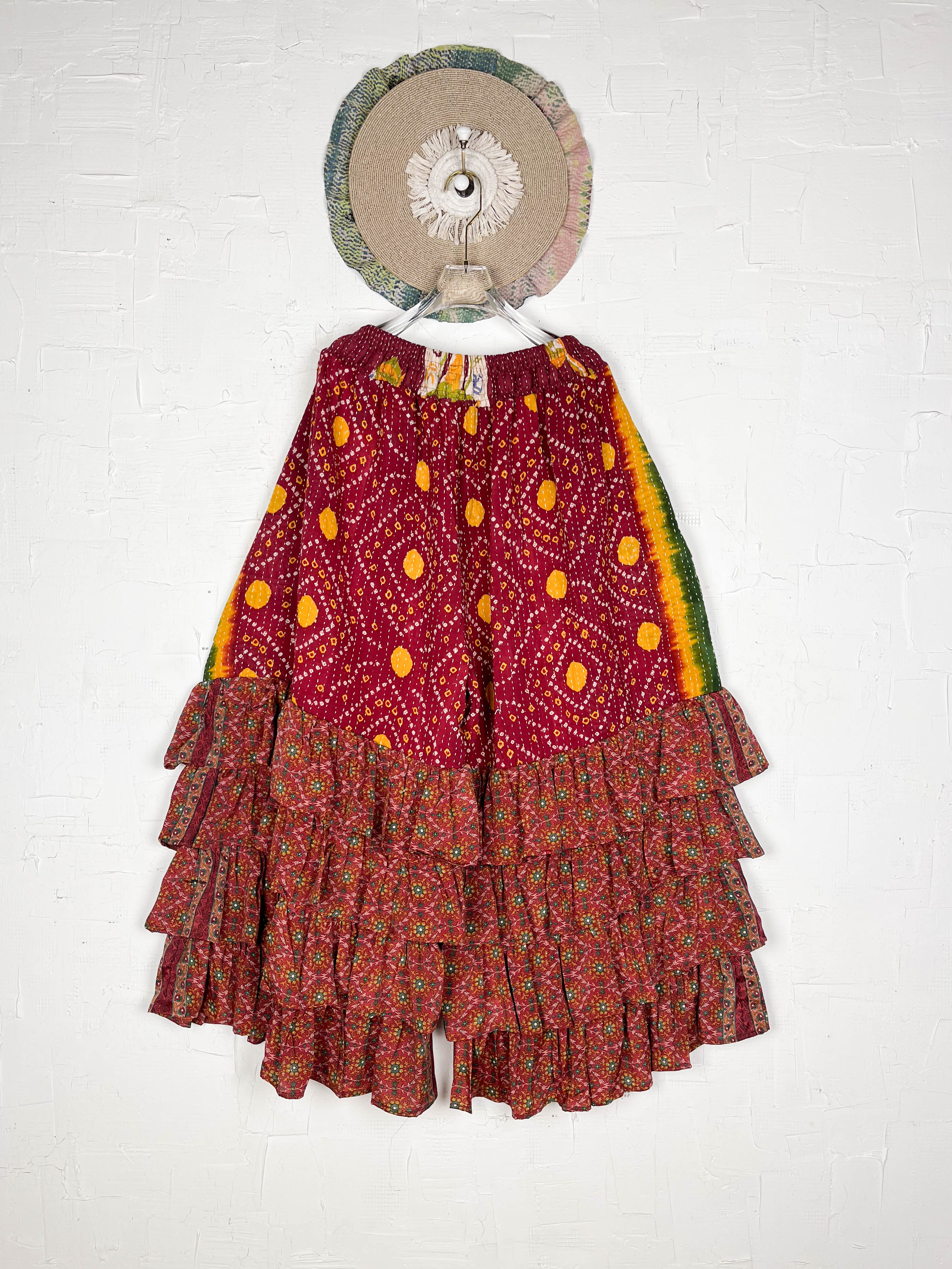 Bohemian wide-leg pants - Love Protect Sustain