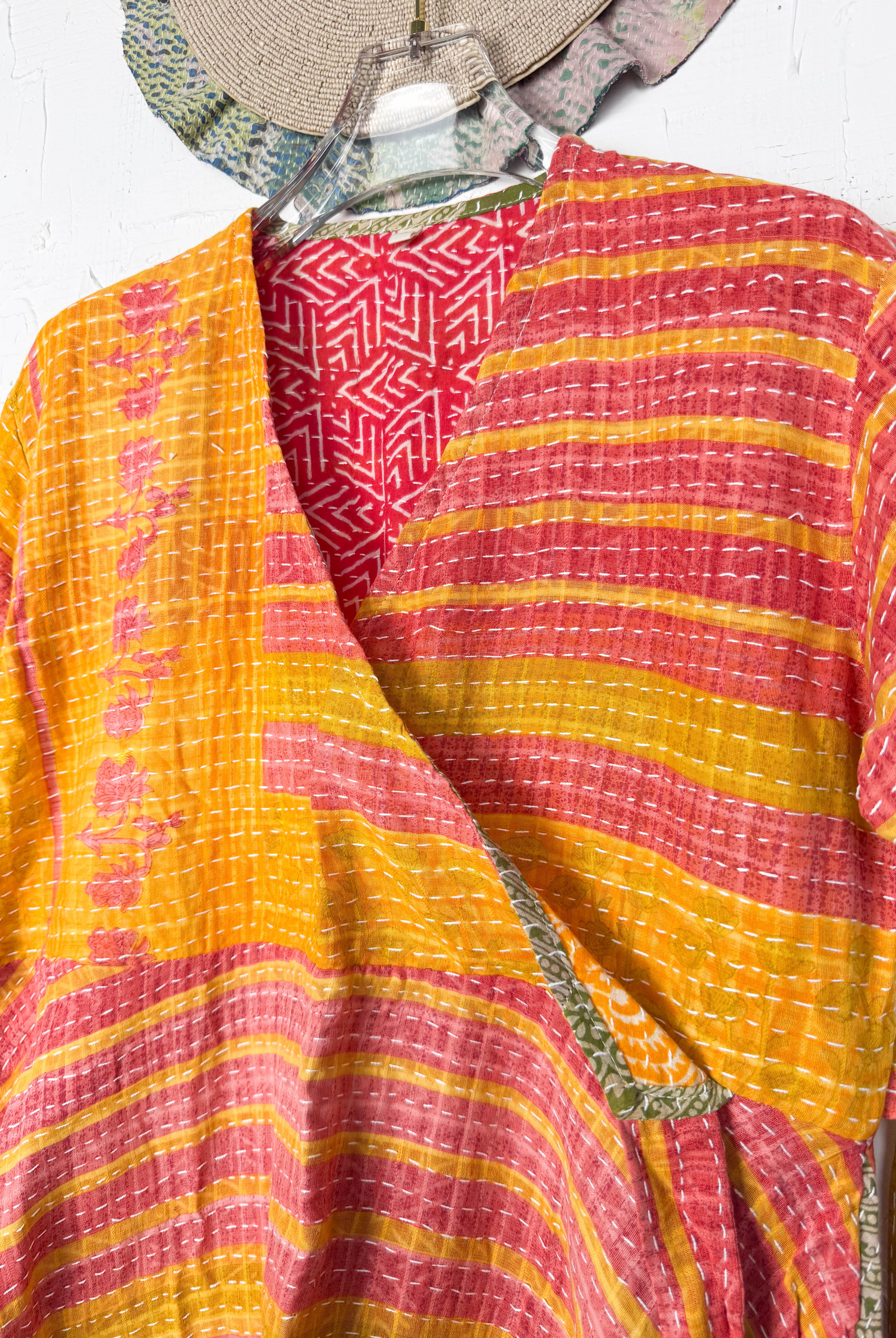 Bohemian wrap dress - Love Protect Sustain