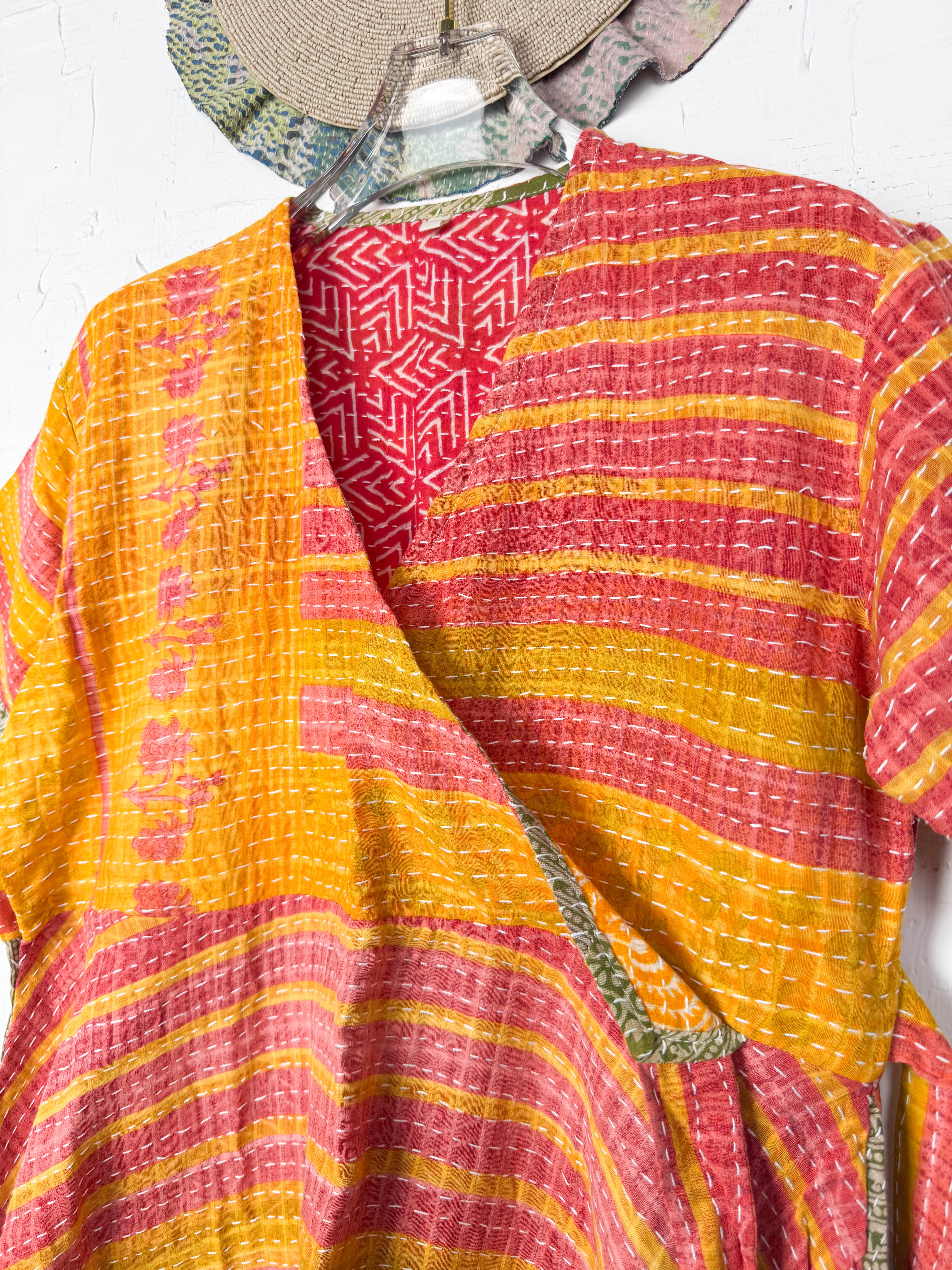 Bohemian wrap dress - Love Protect Sustain