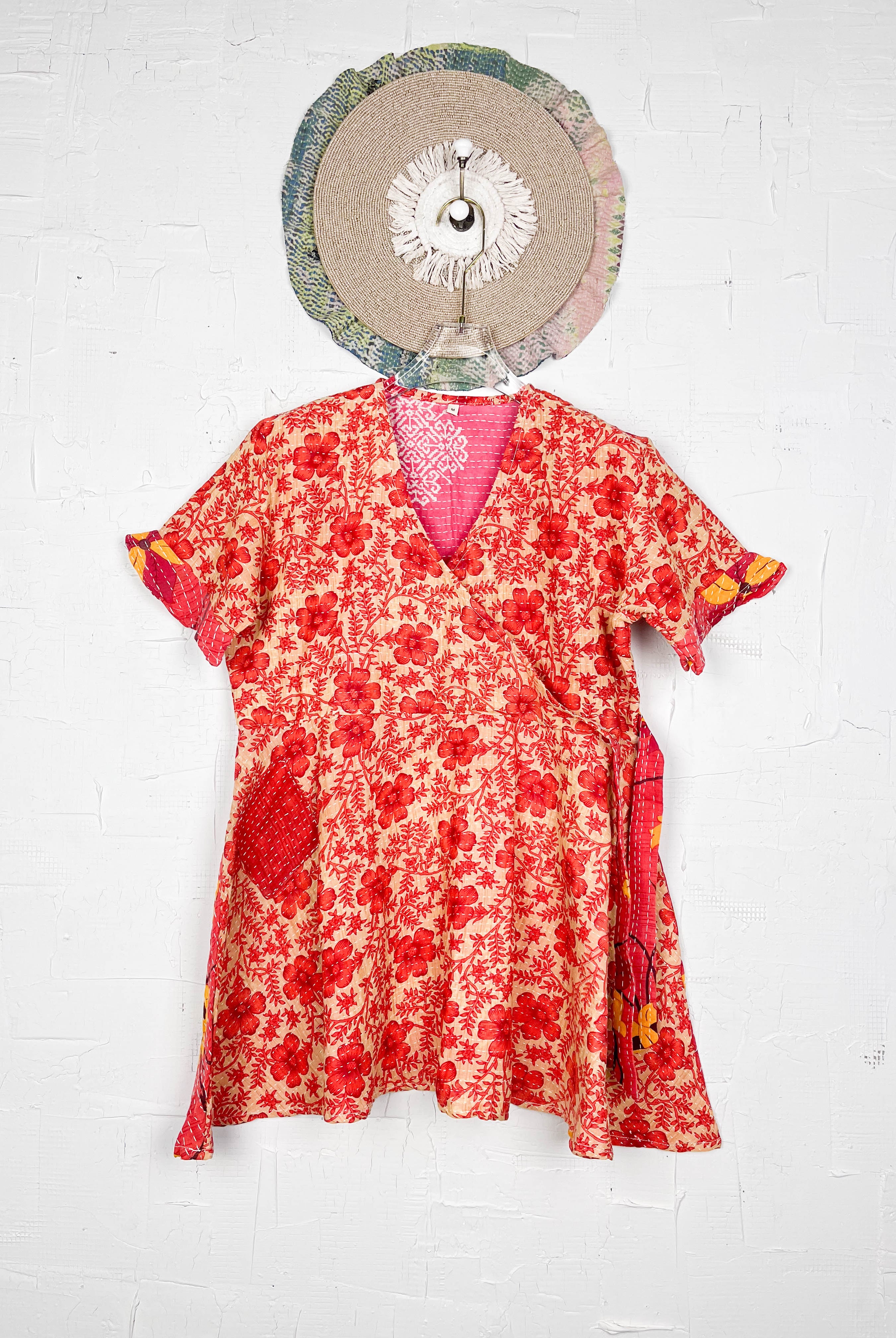 Bohemian wrap dress - Love Protect Sustain