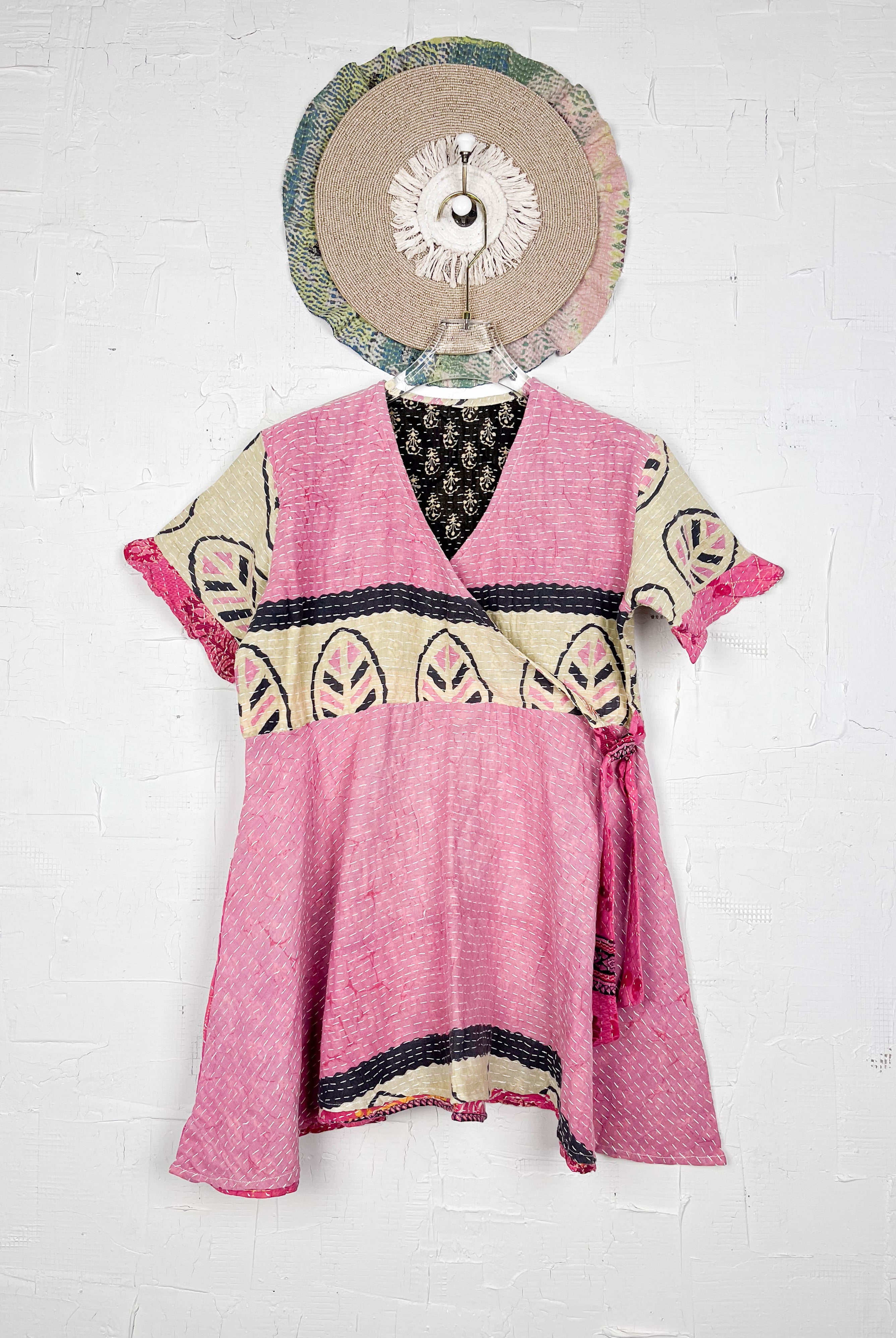 Bohemian wrap dress - Love Protect Sustain