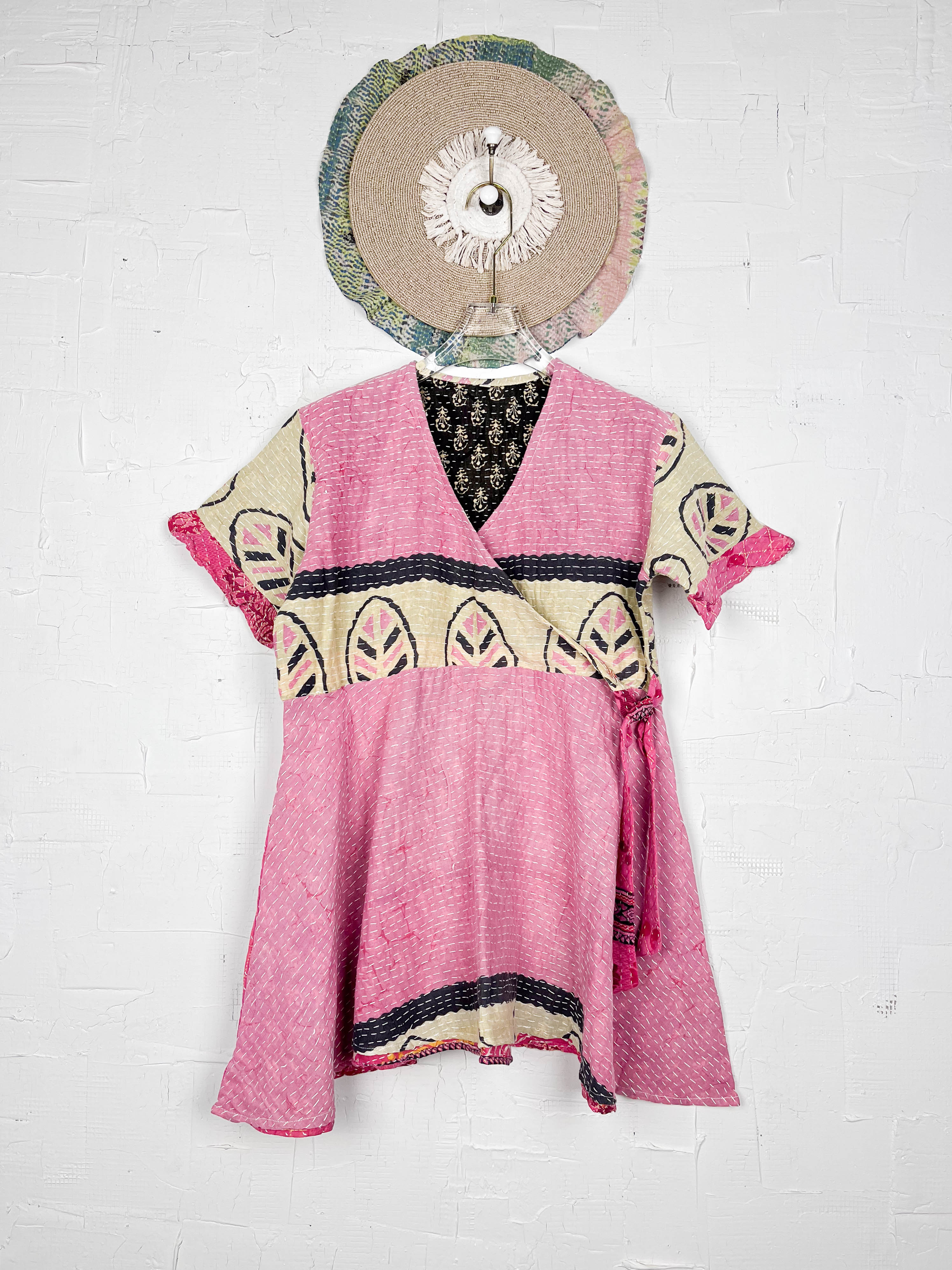 Bohemian wrap dress - Love Protect Sustain