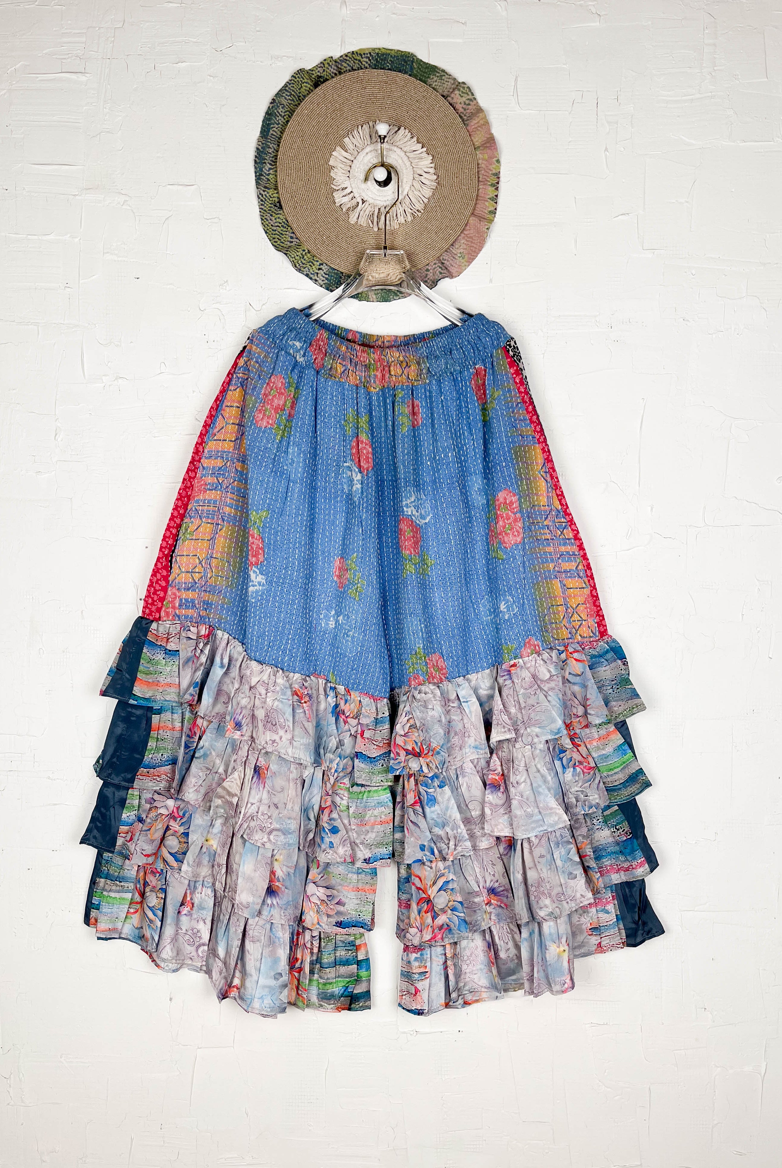 Boho Festival kantha pants - Love Protect Sustain