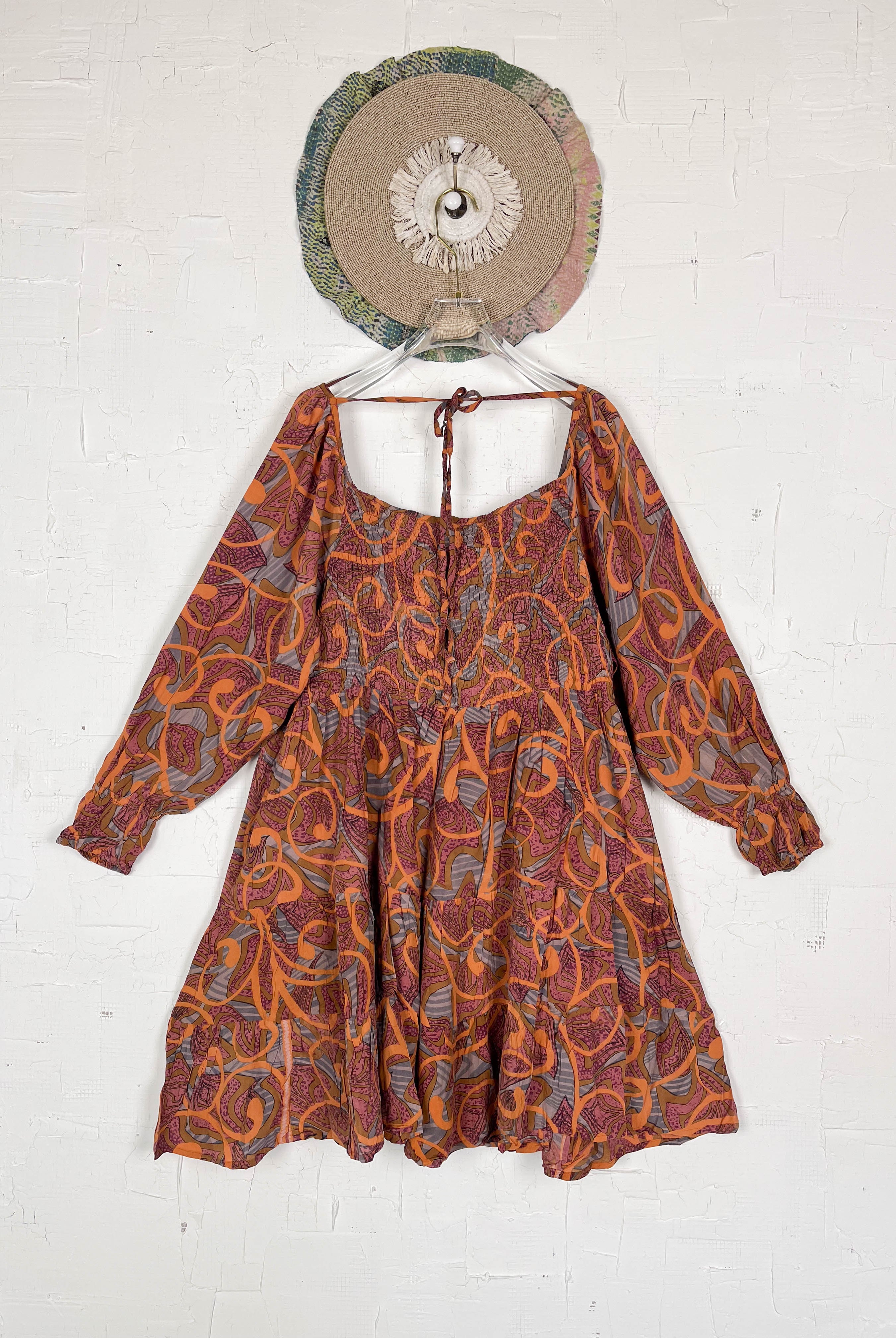 Boho Floral Dress - Love Protect Sustain