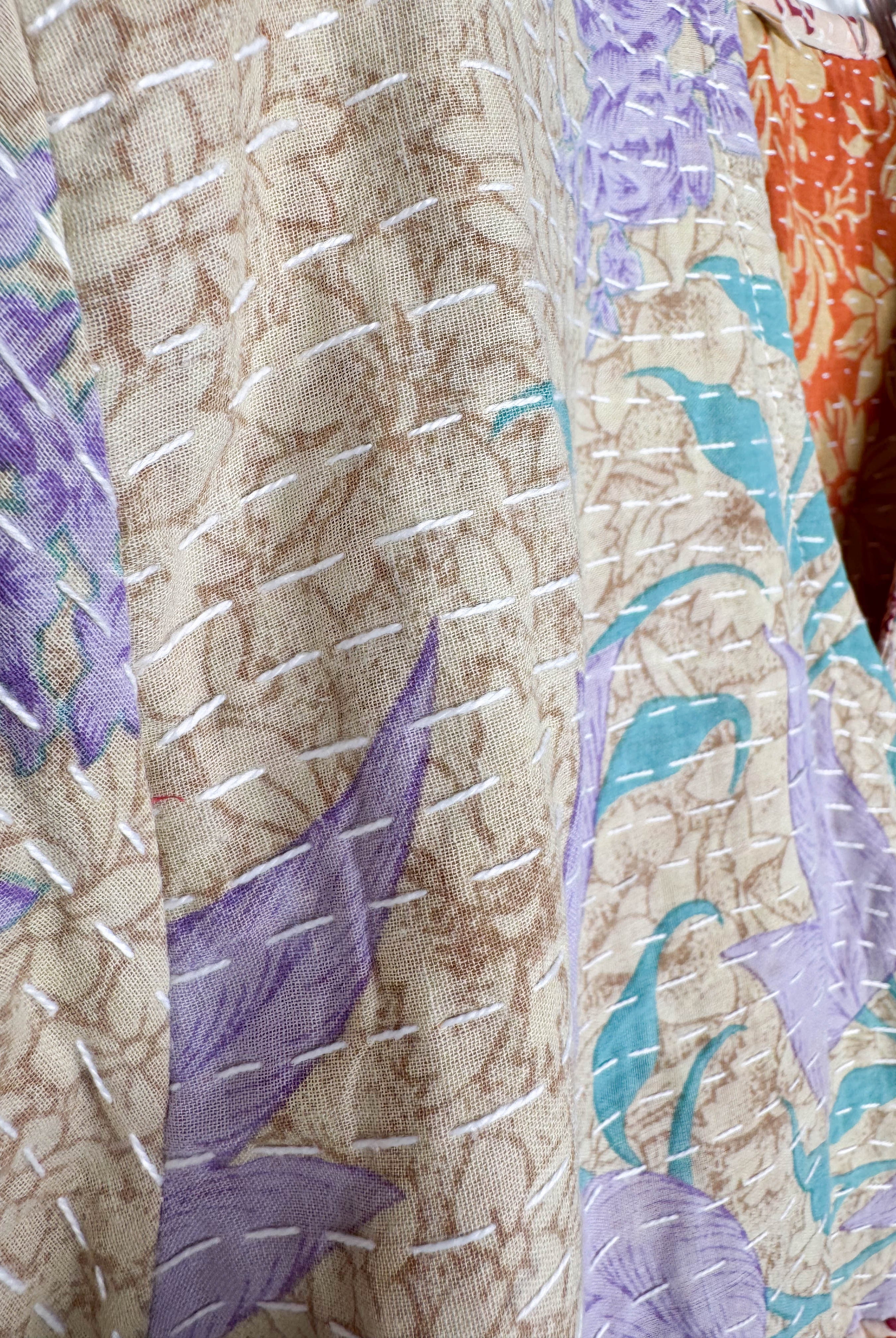 Boho Kantha dress - Love Protect Sustain