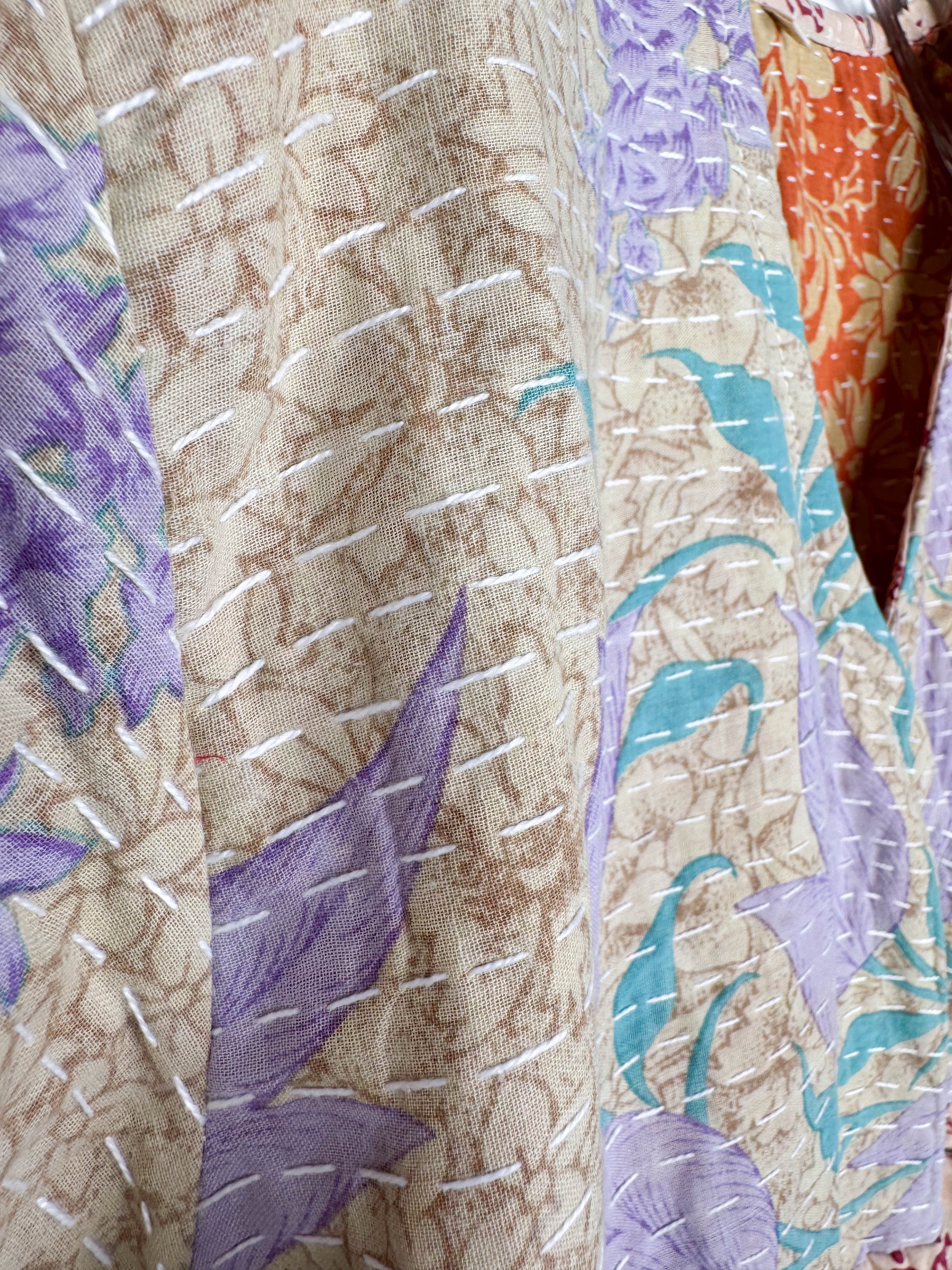 Boho Kantha dress - Love Protect Sustain