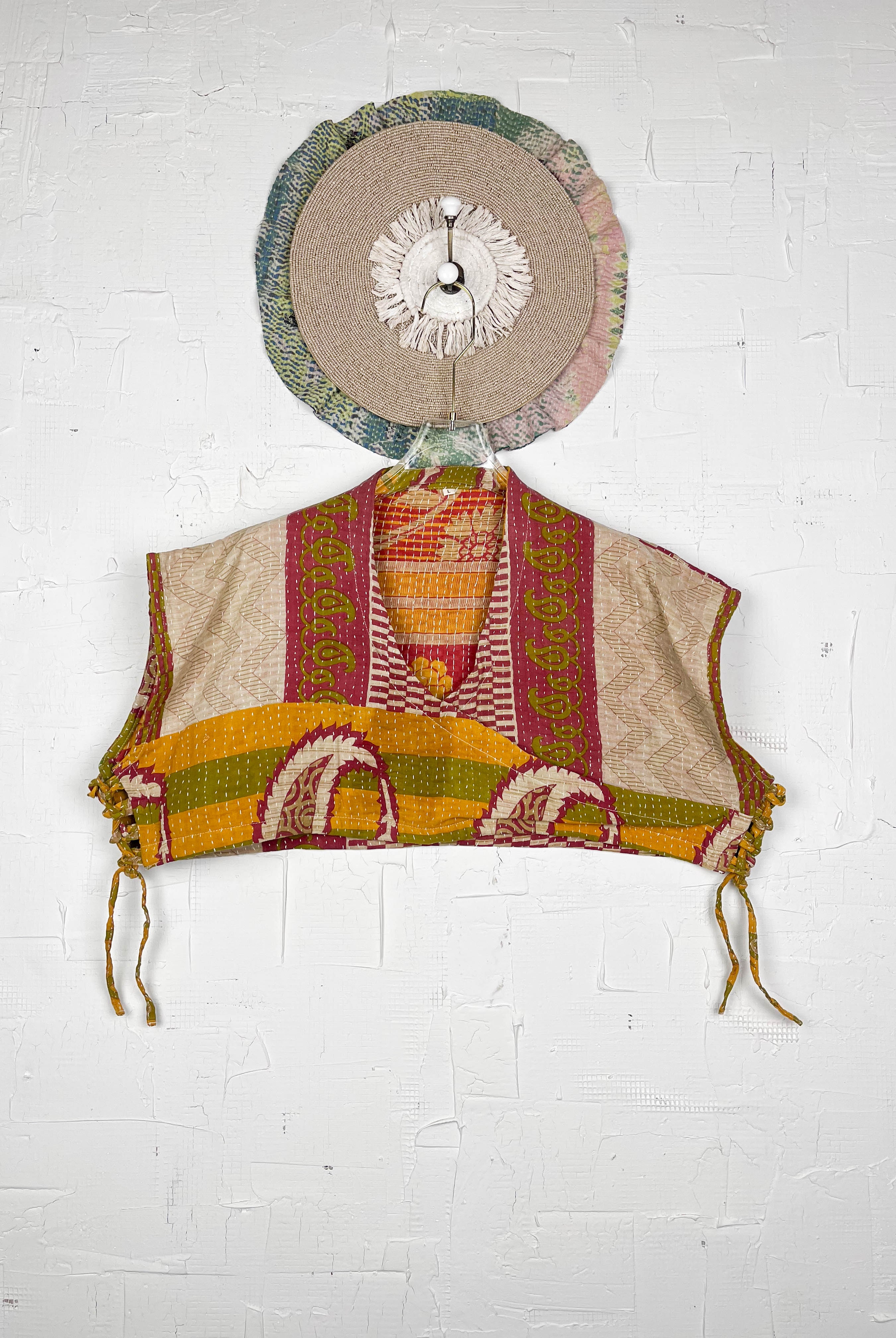 Boho Kantha top - Love Protect Sustain