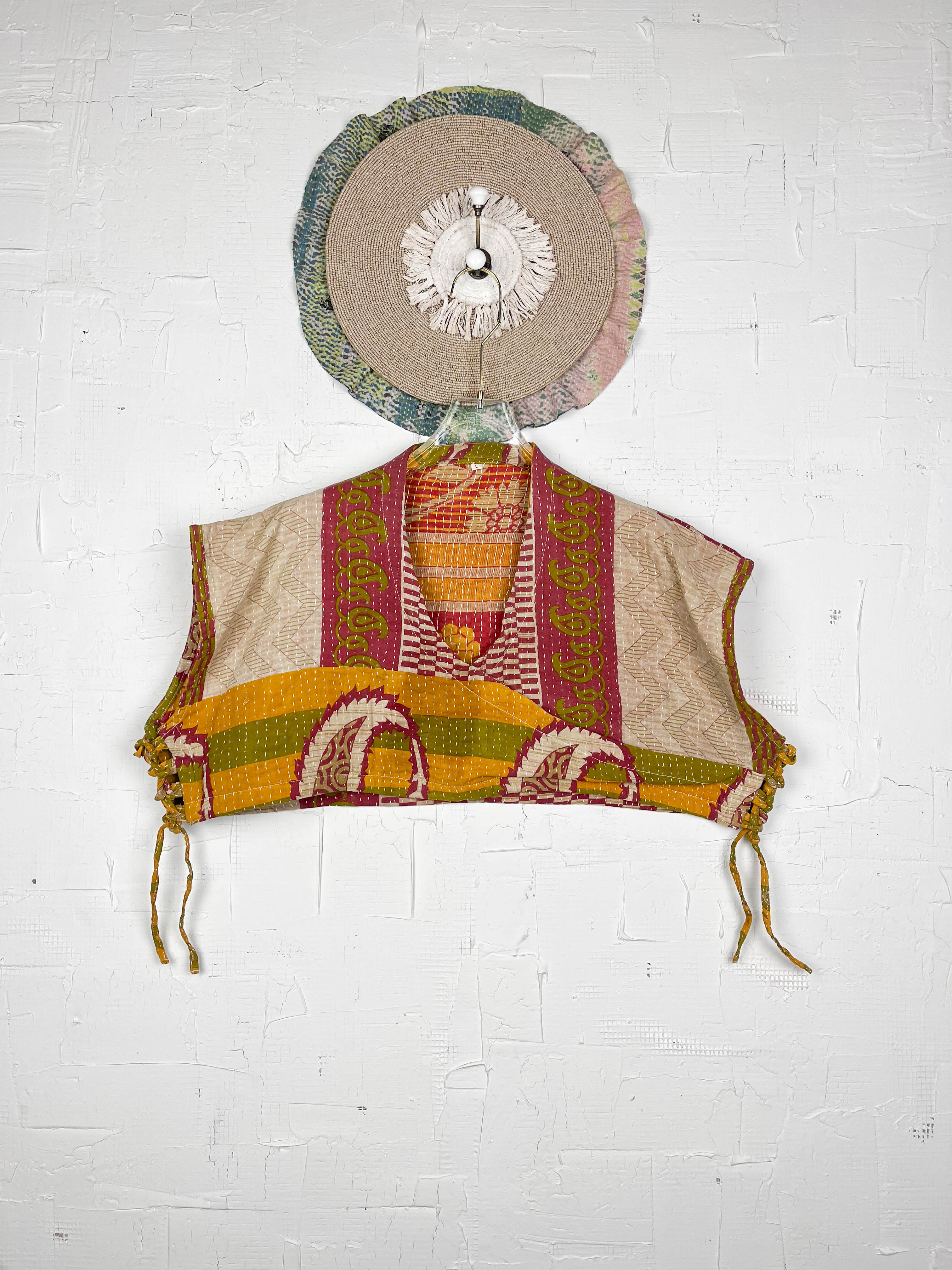 Boho Kantha top - Love Protect Sustain