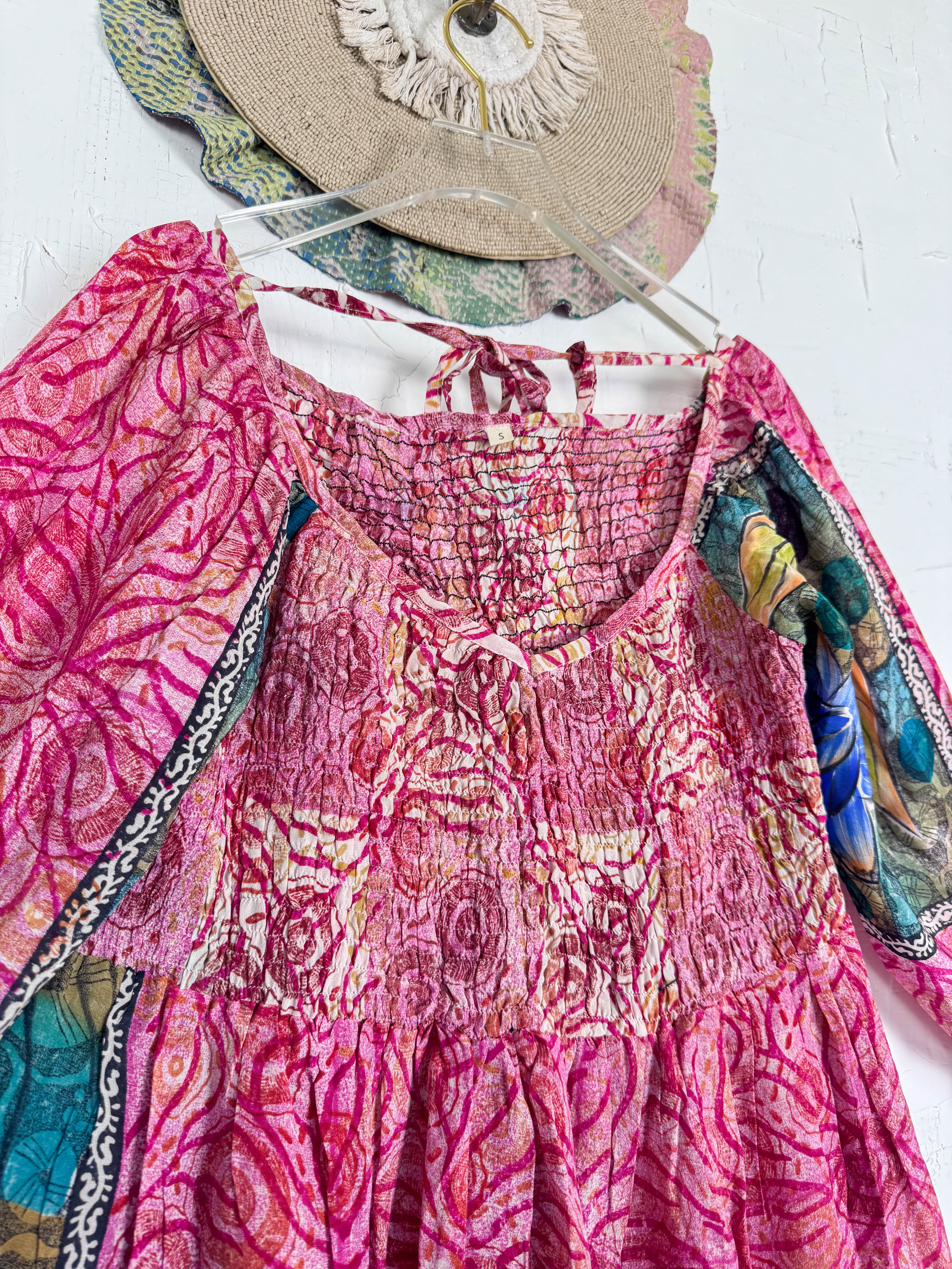 Boho Midi Dress - Love Protect Sustain