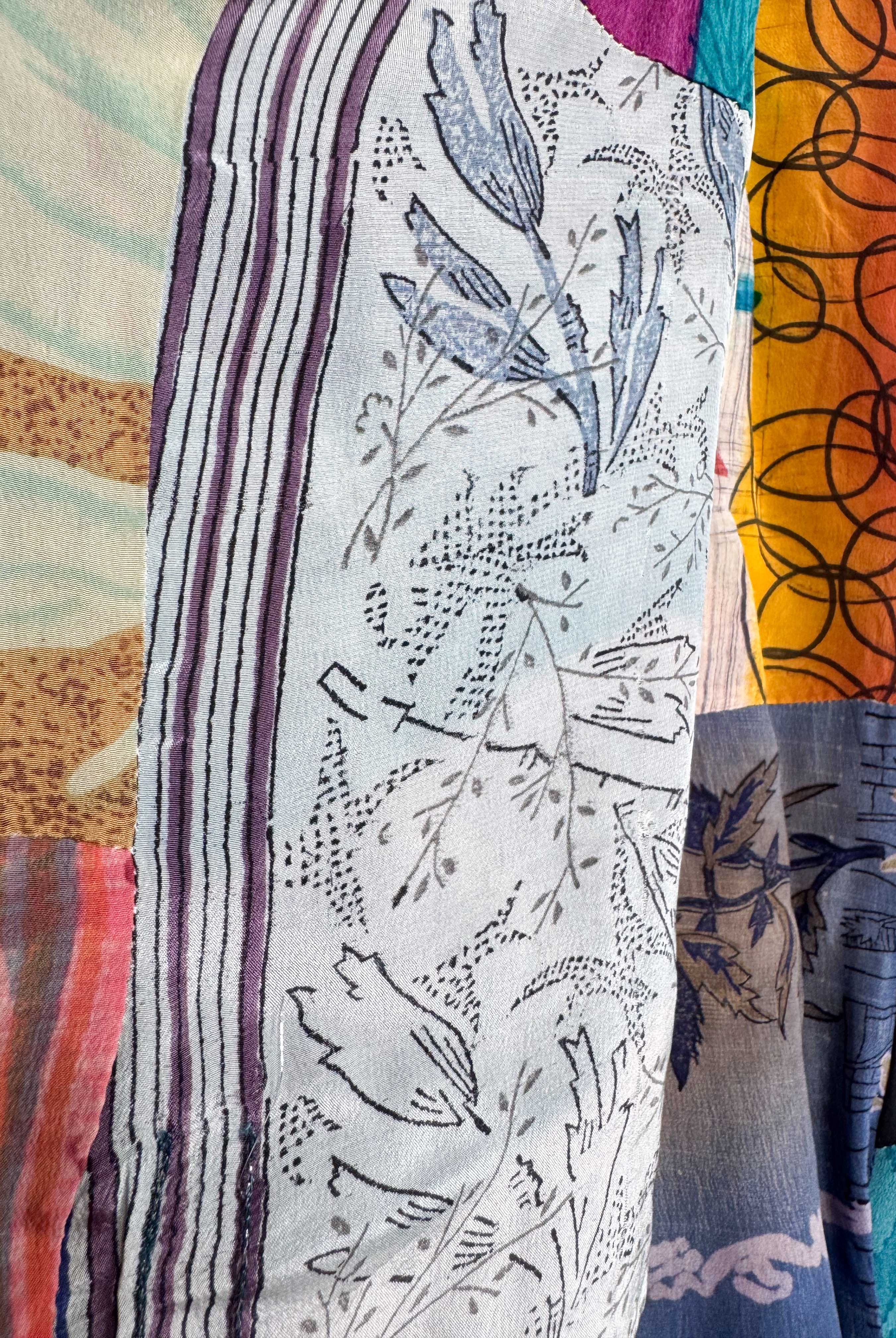 Boho patchwork jumpsuit - Love Protect Sustain