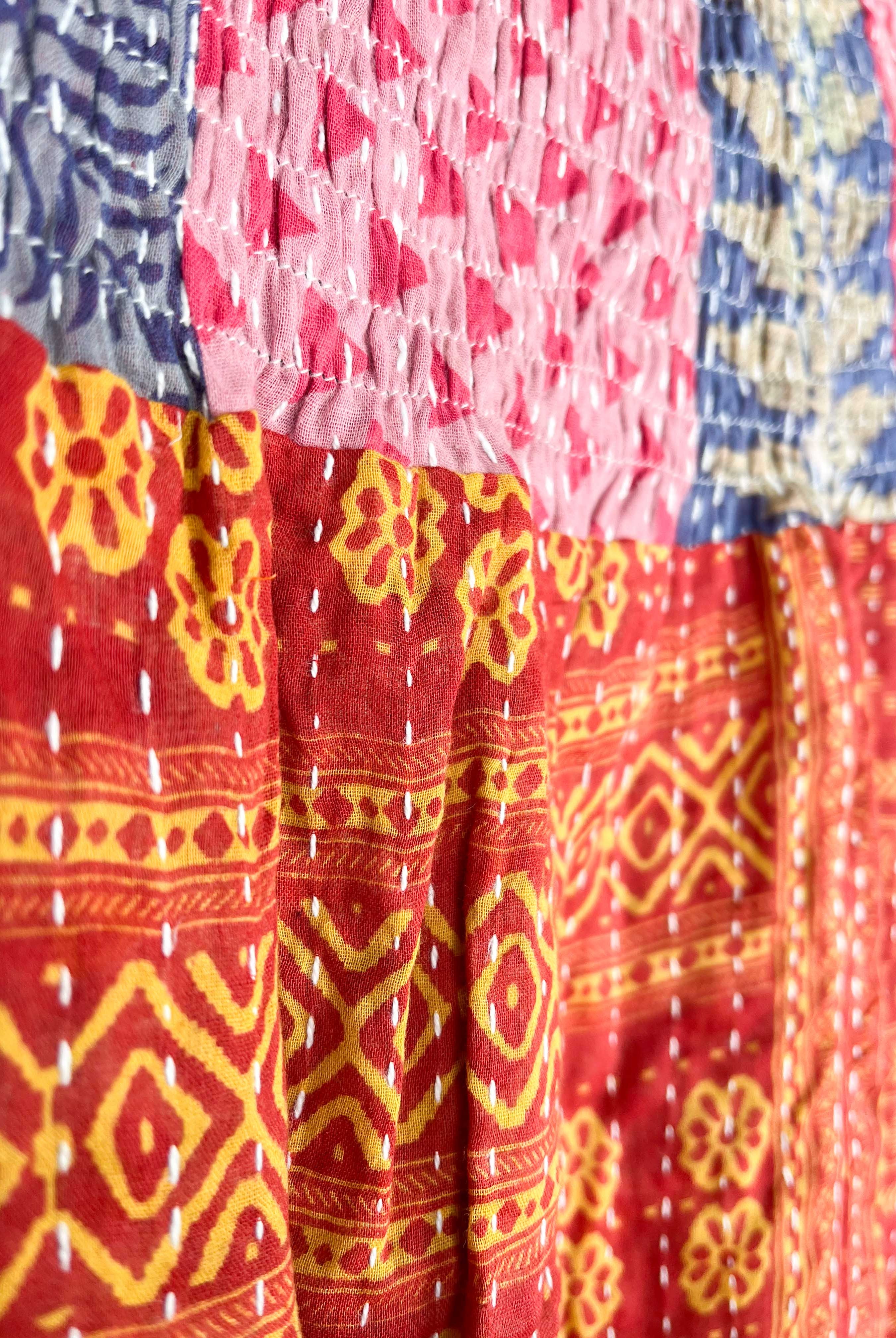 Boho maxi skirt - Love Protect Sustain