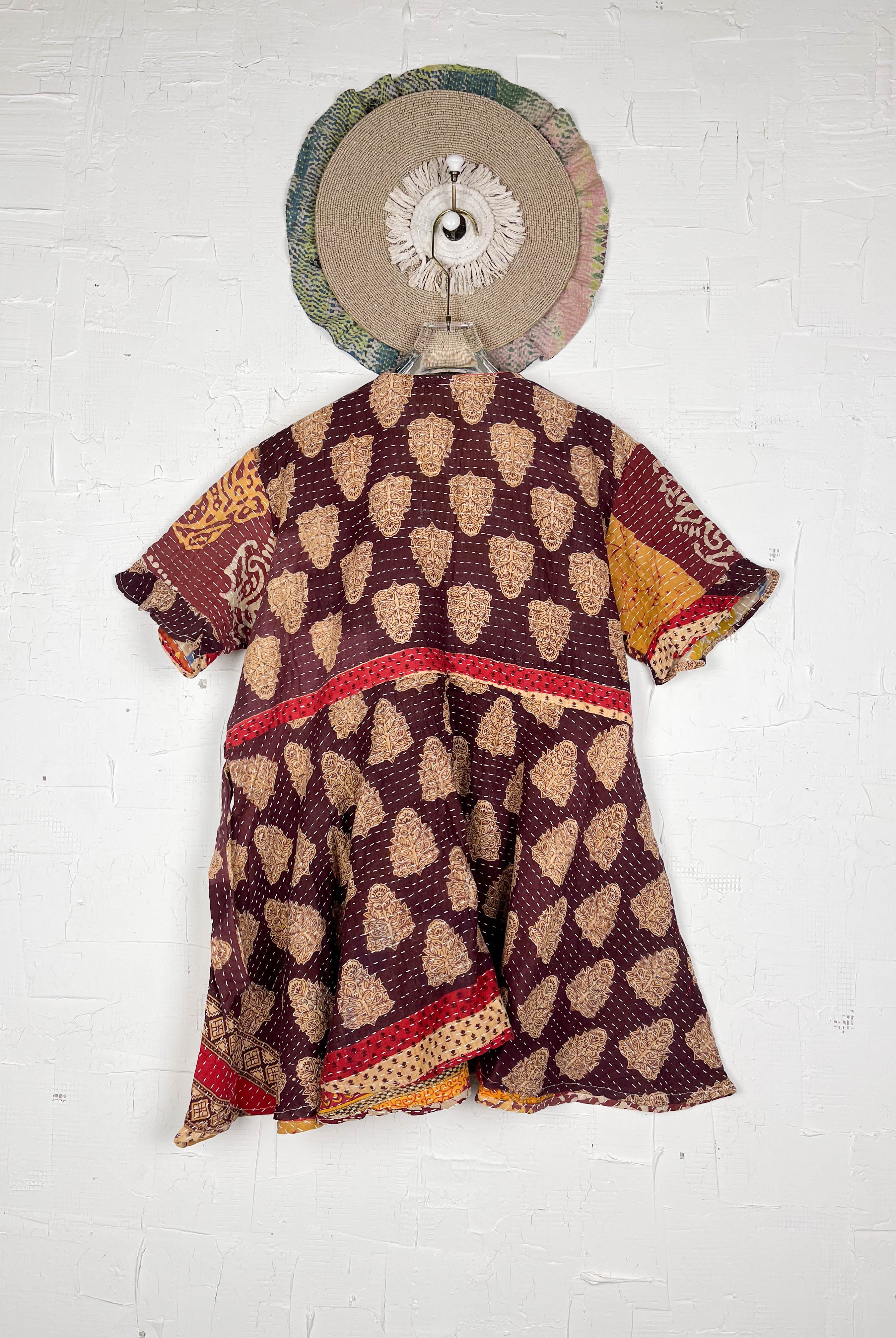 Boho midi dress- Love Protect Sustain