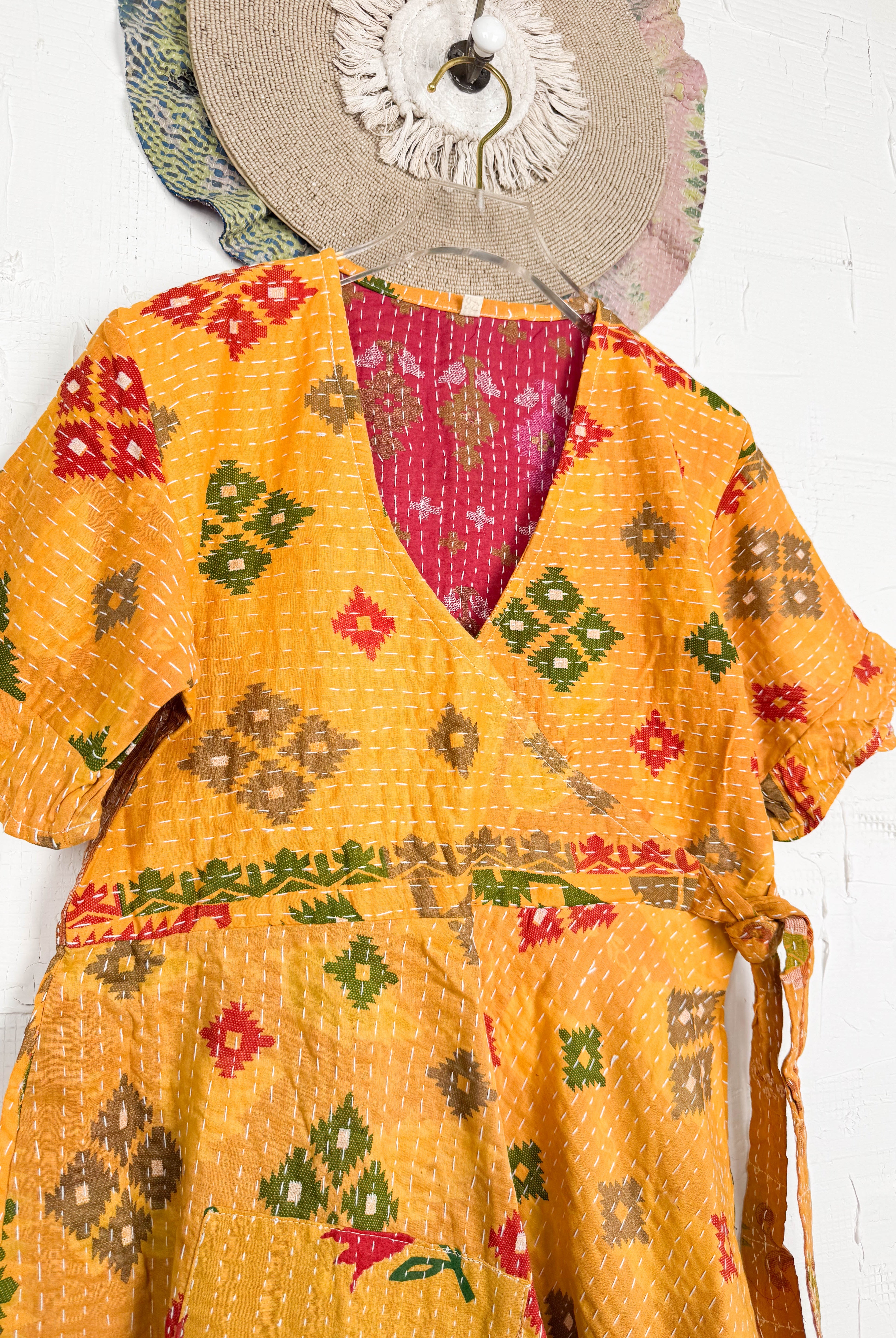 Boho midi dress - Love Protect Sustain