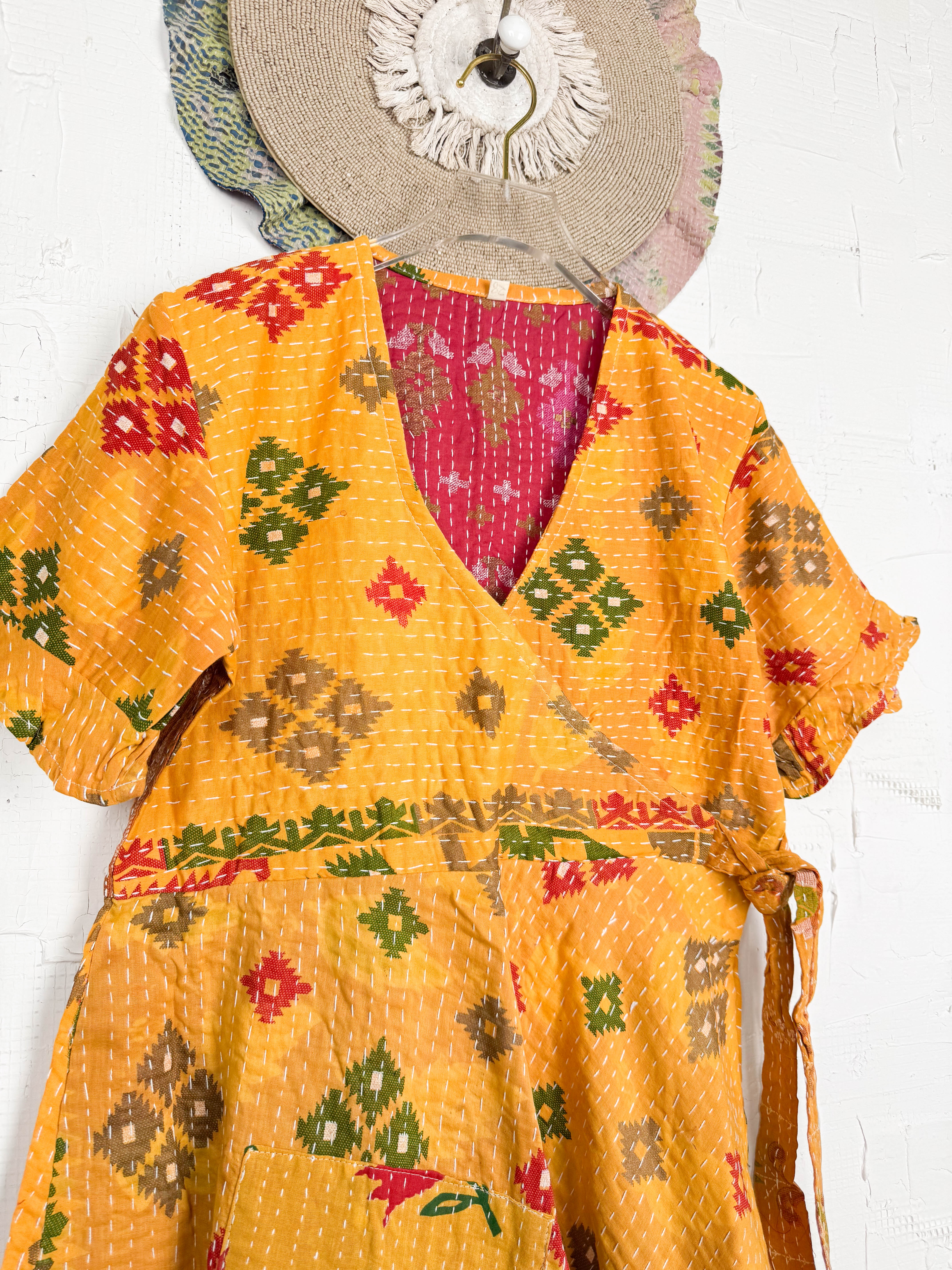 Boho midi dress - Love Protect Sustain