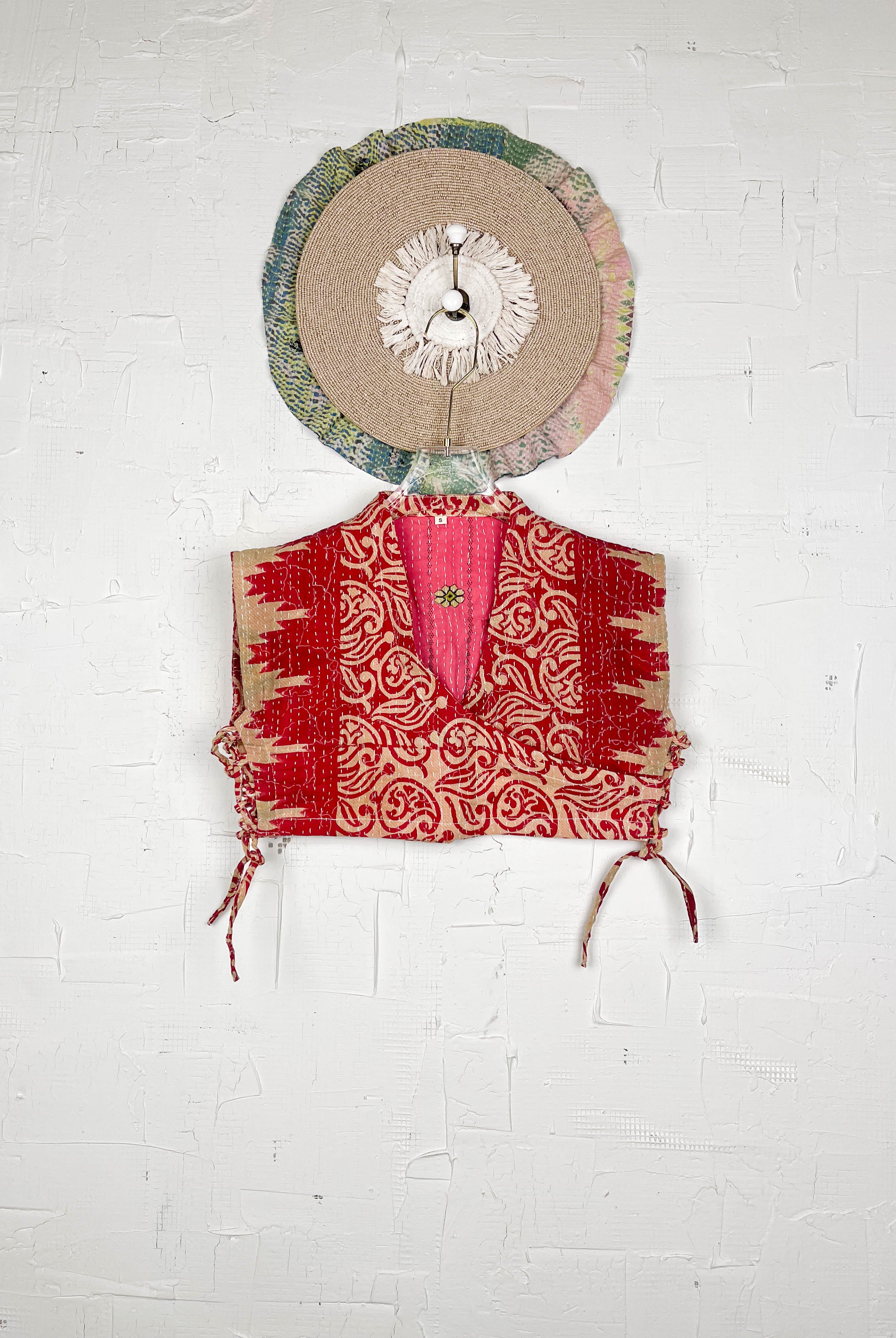 Boho mini top - Love Protect Sustain