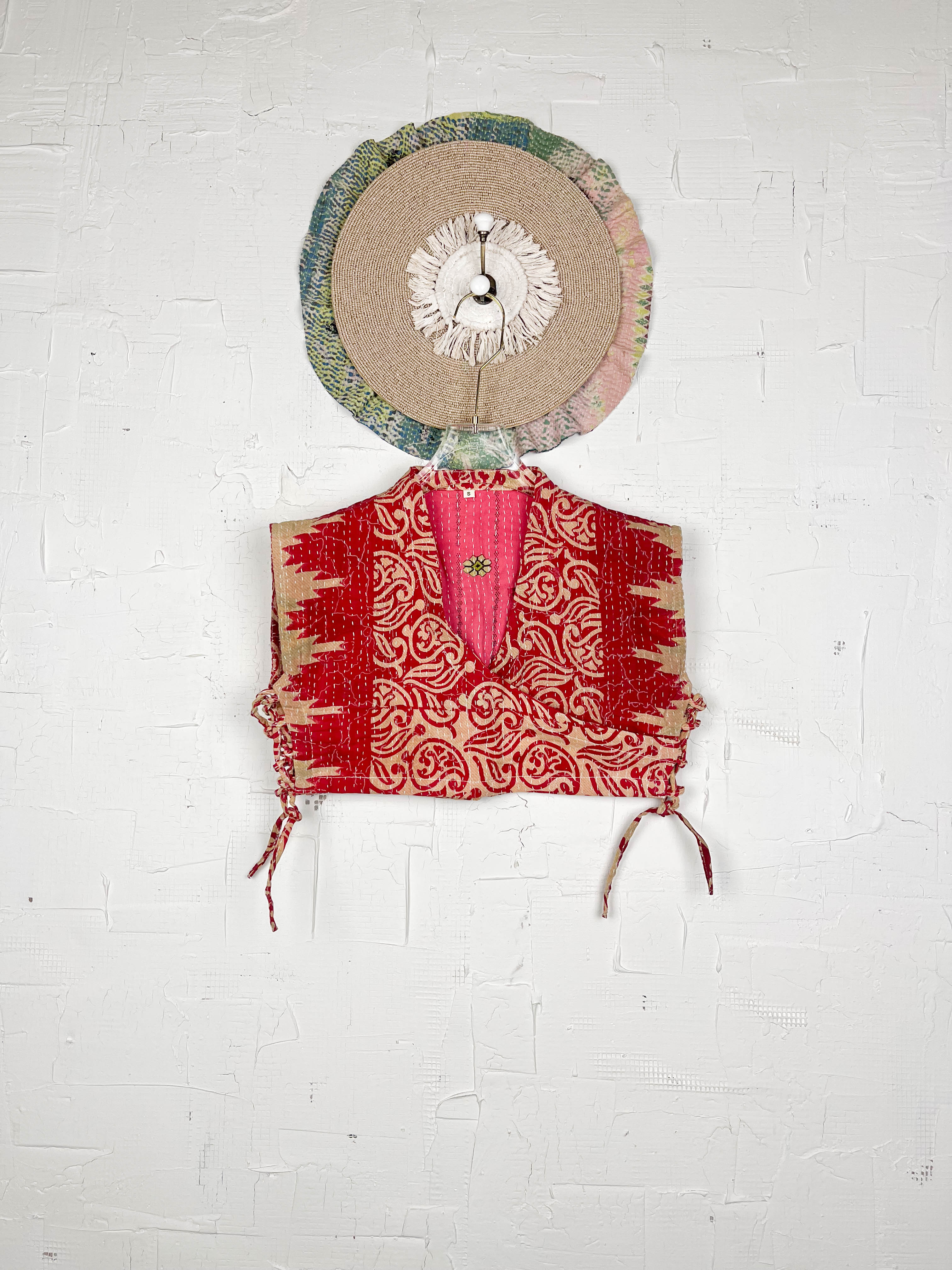 Boho mini top - Love Protect Sustain