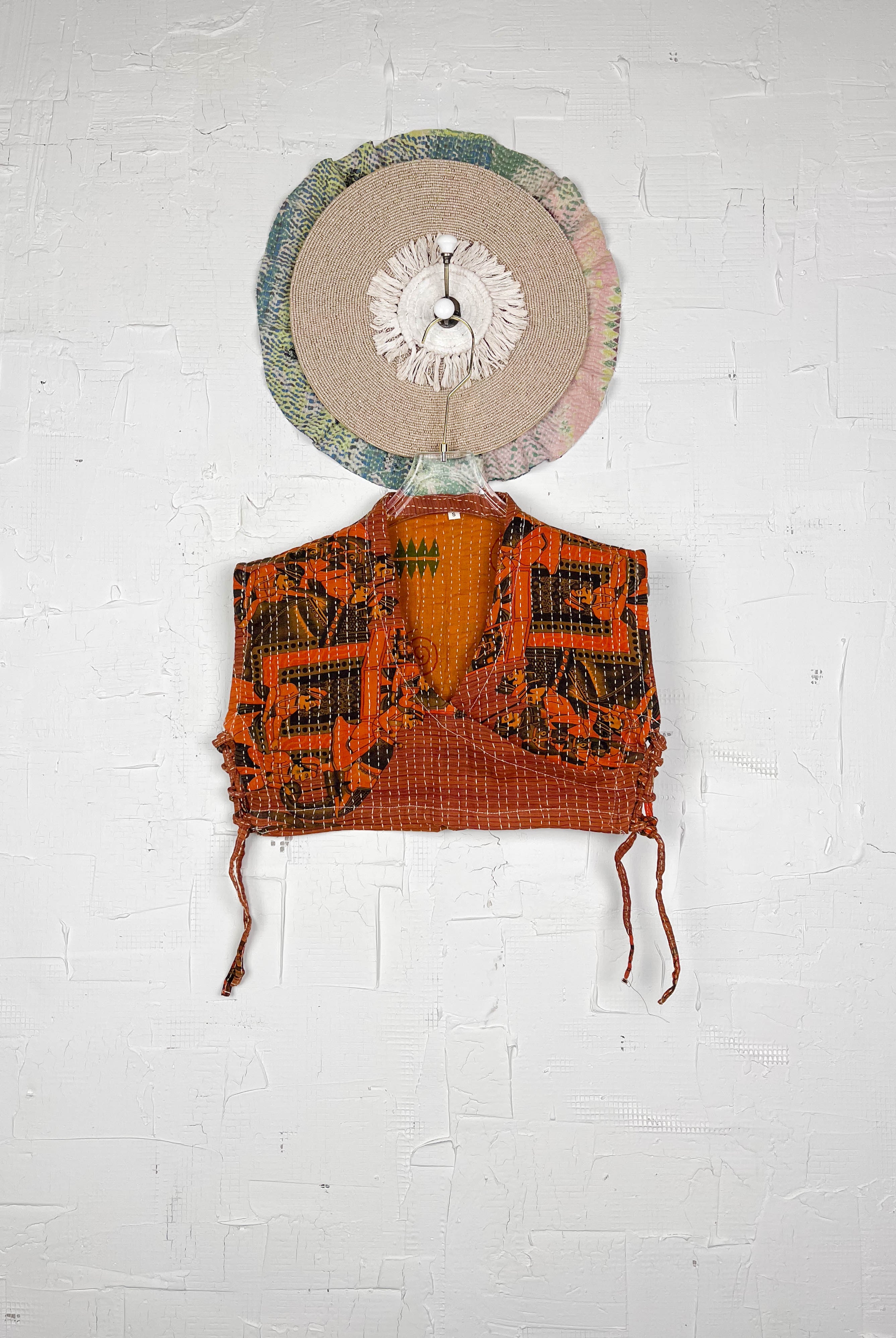 Boho mini top - Love Protect Sustain