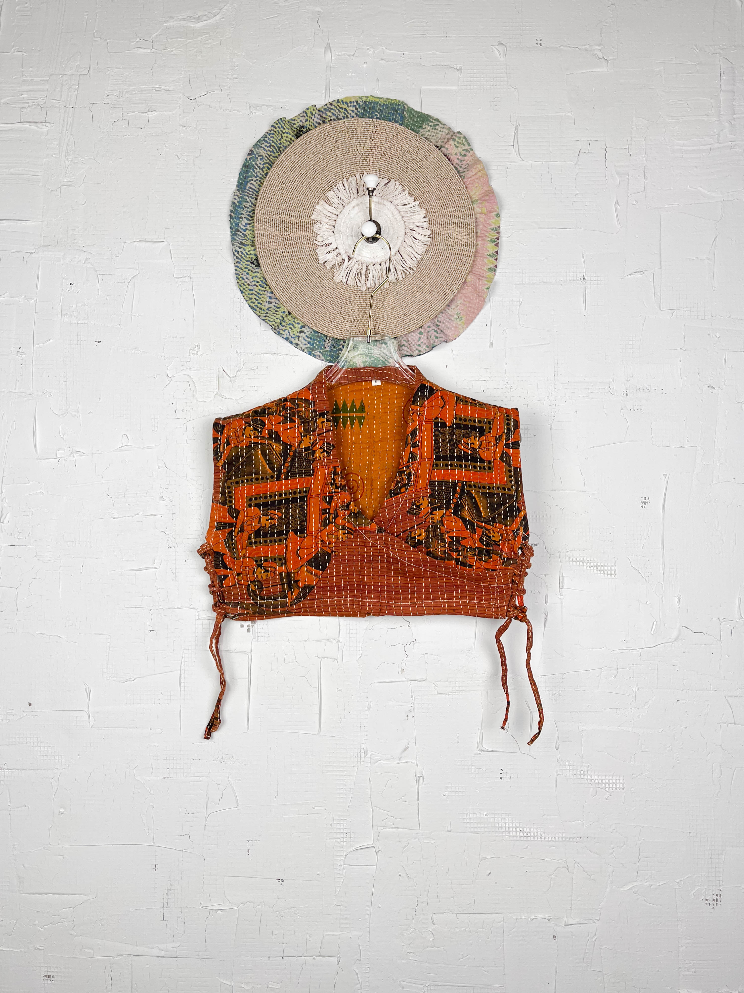 Boho mini top - Love Protect Sustain