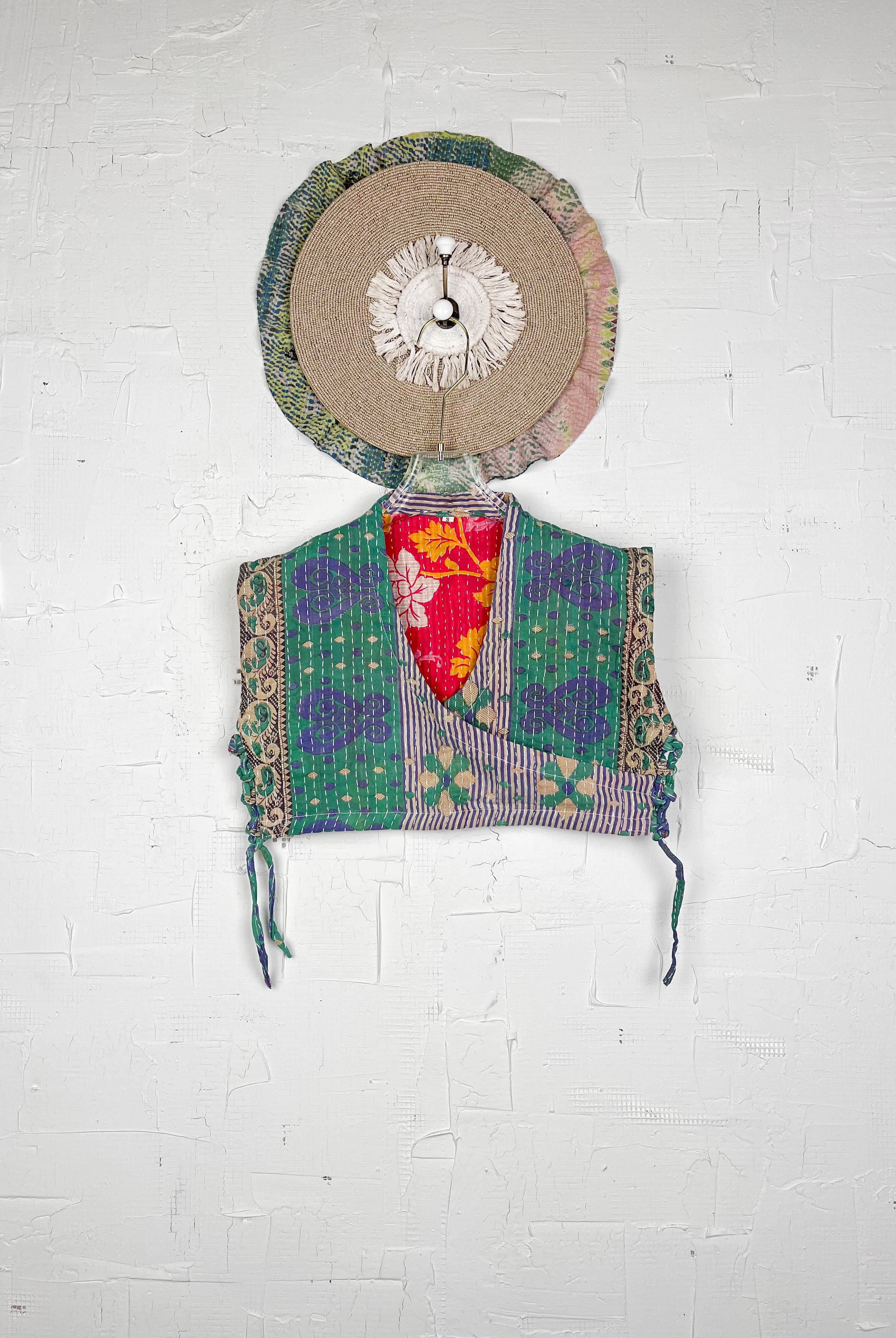 Boho mini top - Love Protect Sustain