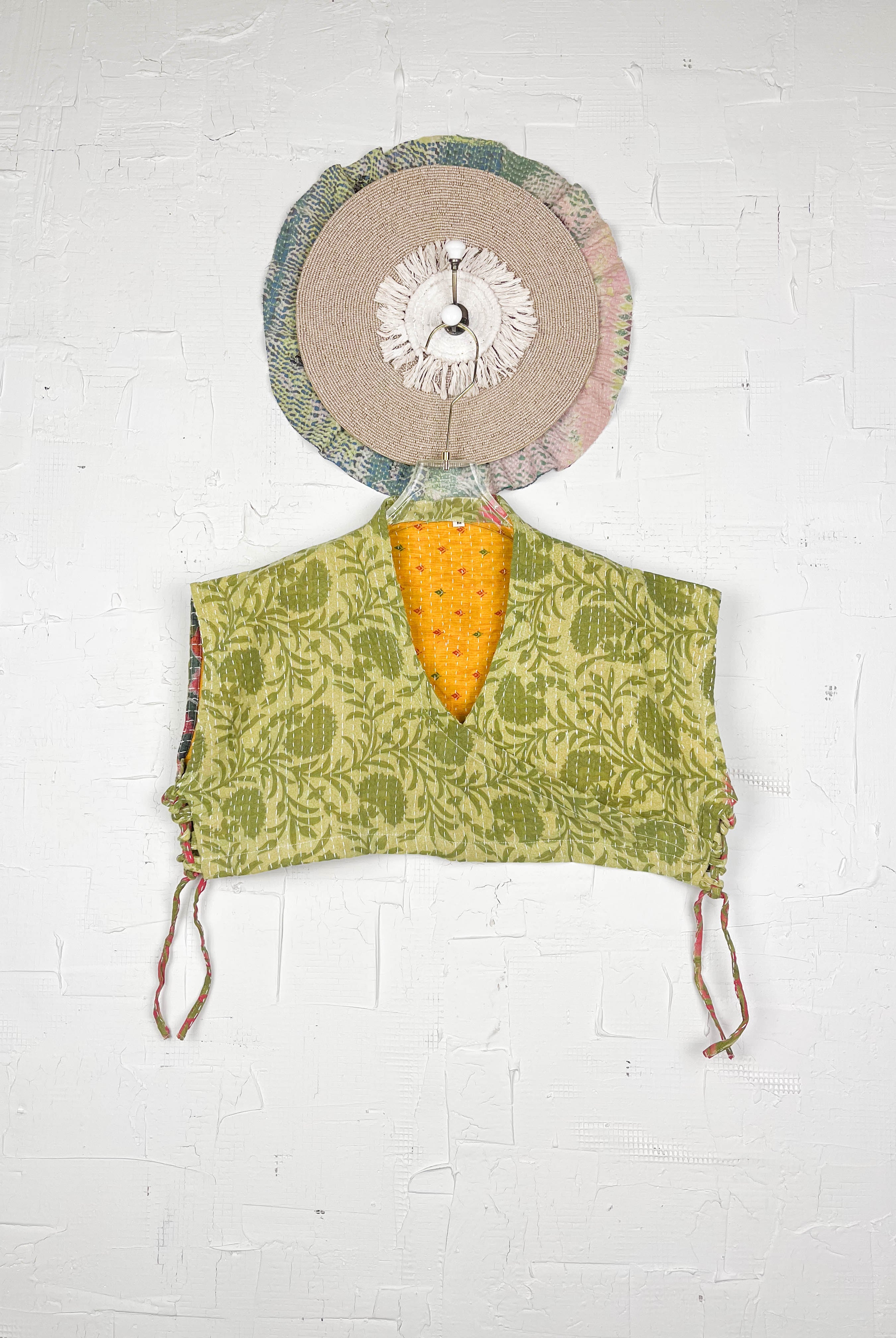 Boho mini top - Love Protect Sustain