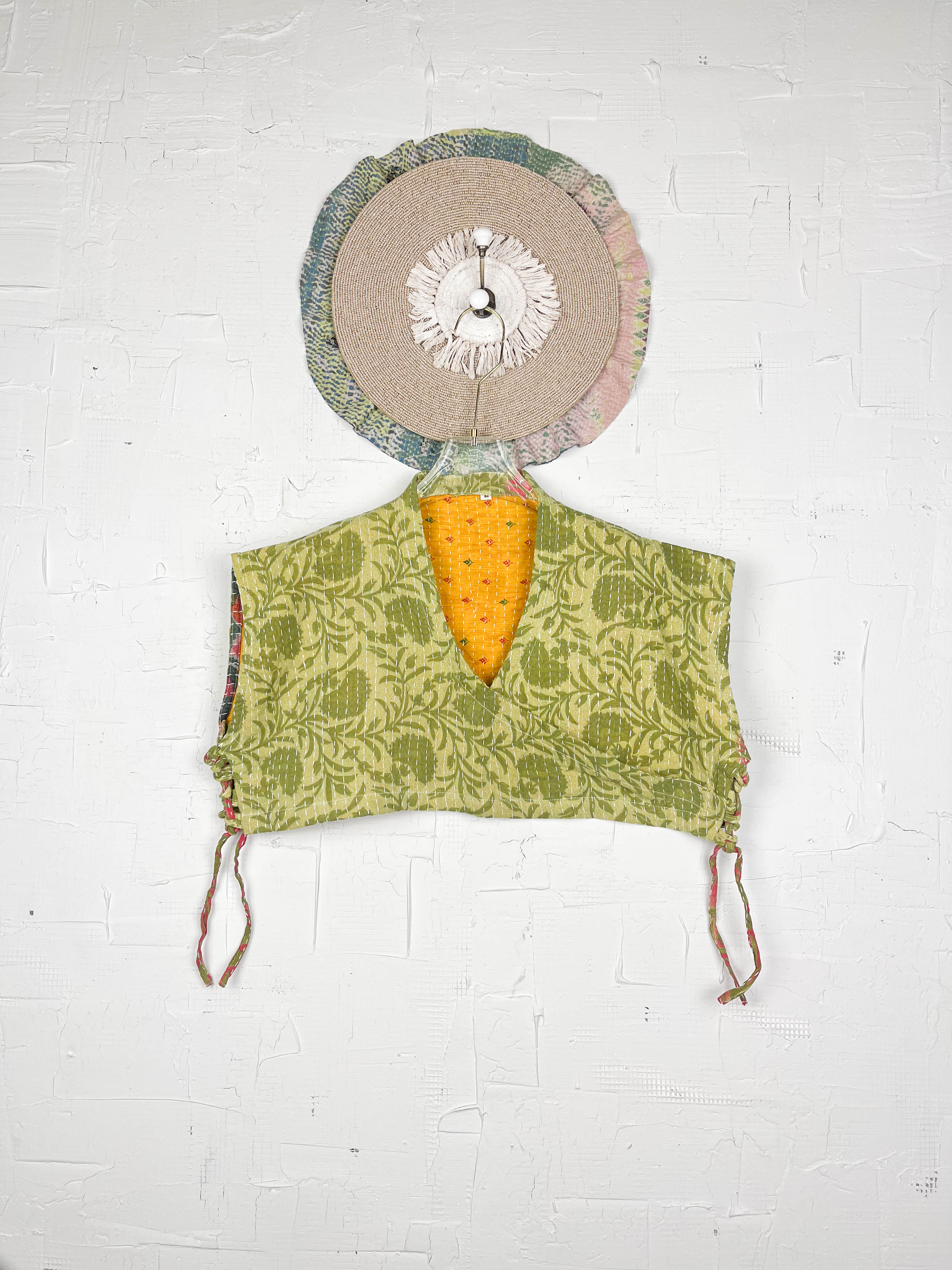 Boho mini top - Love Protect Sustain