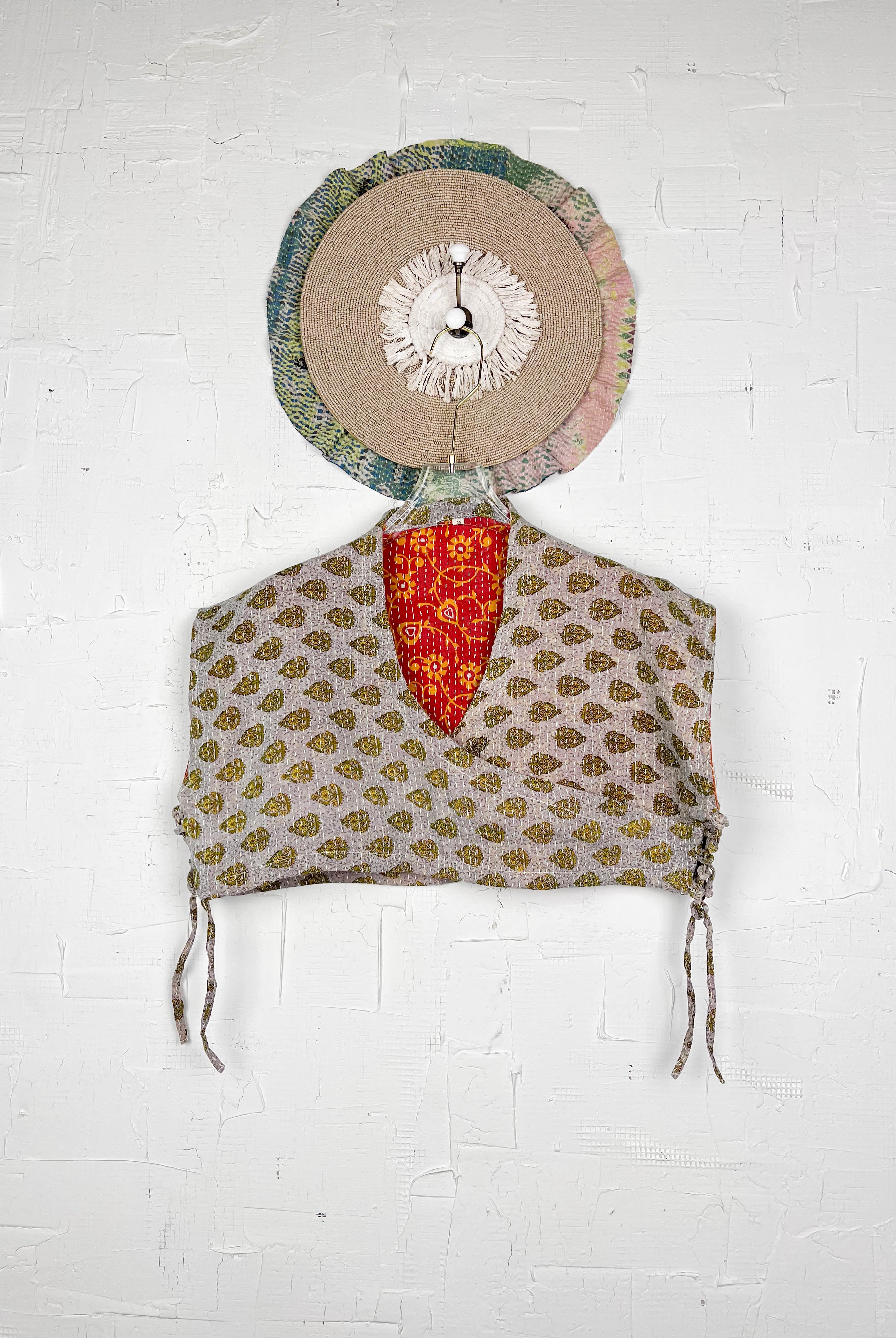 Boho mini top - Love Protect Sustain