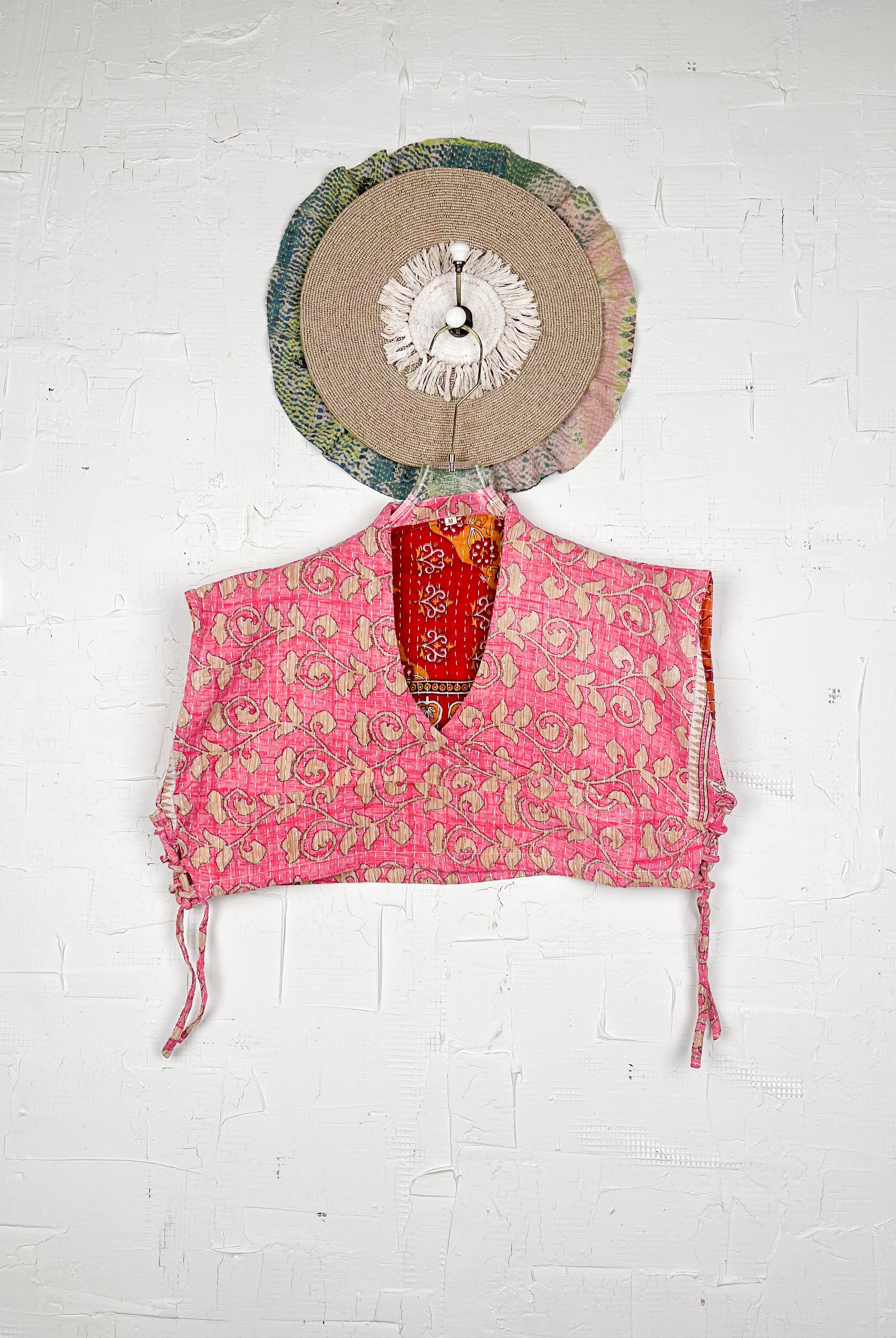 Boho mini top - Love Protect Sustain