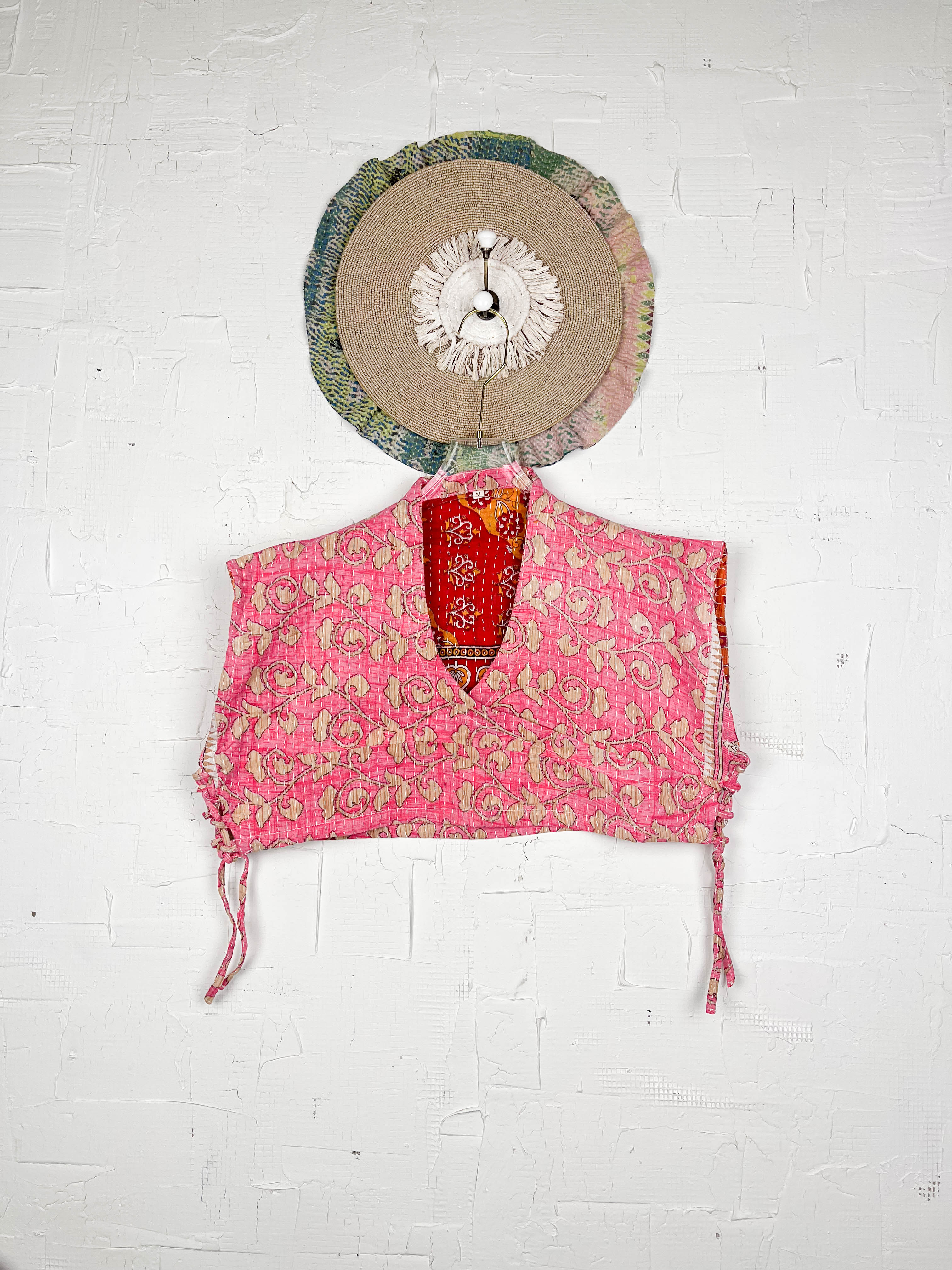 Boho mini top - Love Protect Sustain