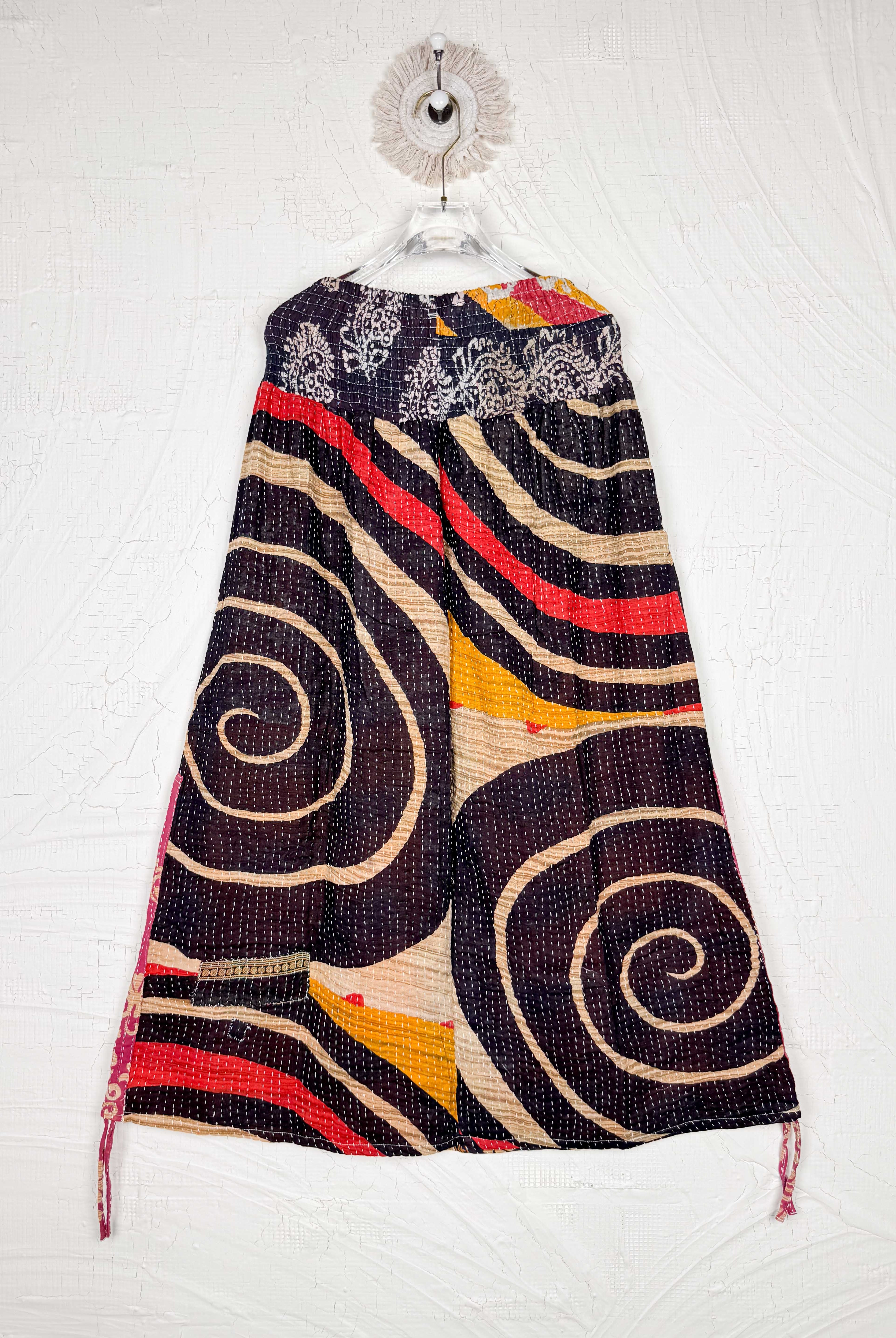 Boho patch work skirt - Love Protect Sustain